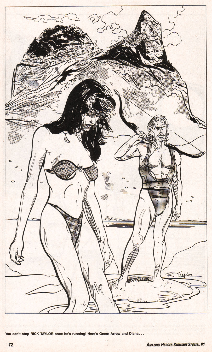 Read online Amazing Heroes Swimsuit Special comic -  Issue # TPB 1 - 74