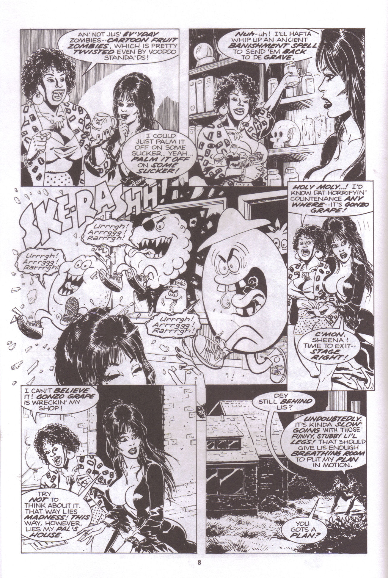 Read online Elvira, Mistress of the Dark comic -  Issue #43 - 10