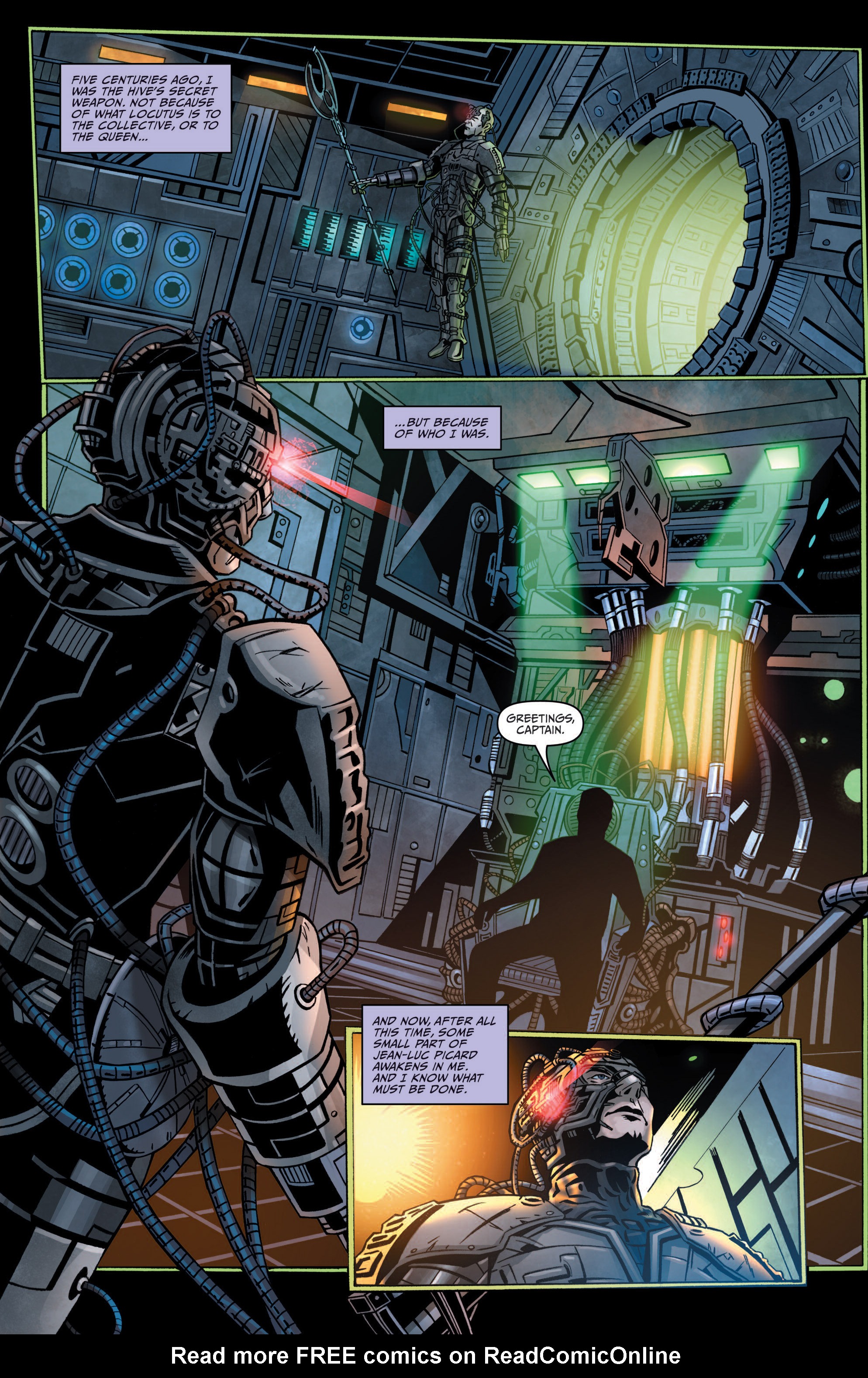 Read online Star Trek: The Next Generation - Hive comic -  Issue #1 - 6