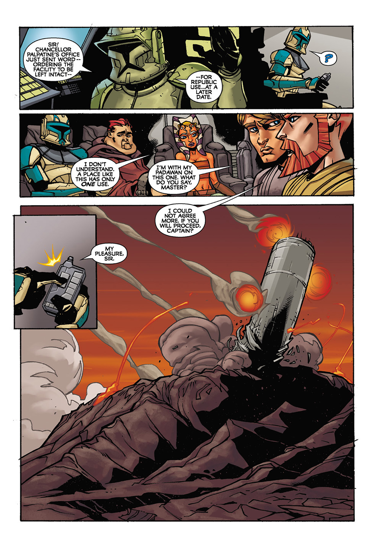Read online Star Wars: The Clone Wars comic -  Issue #6 - 22