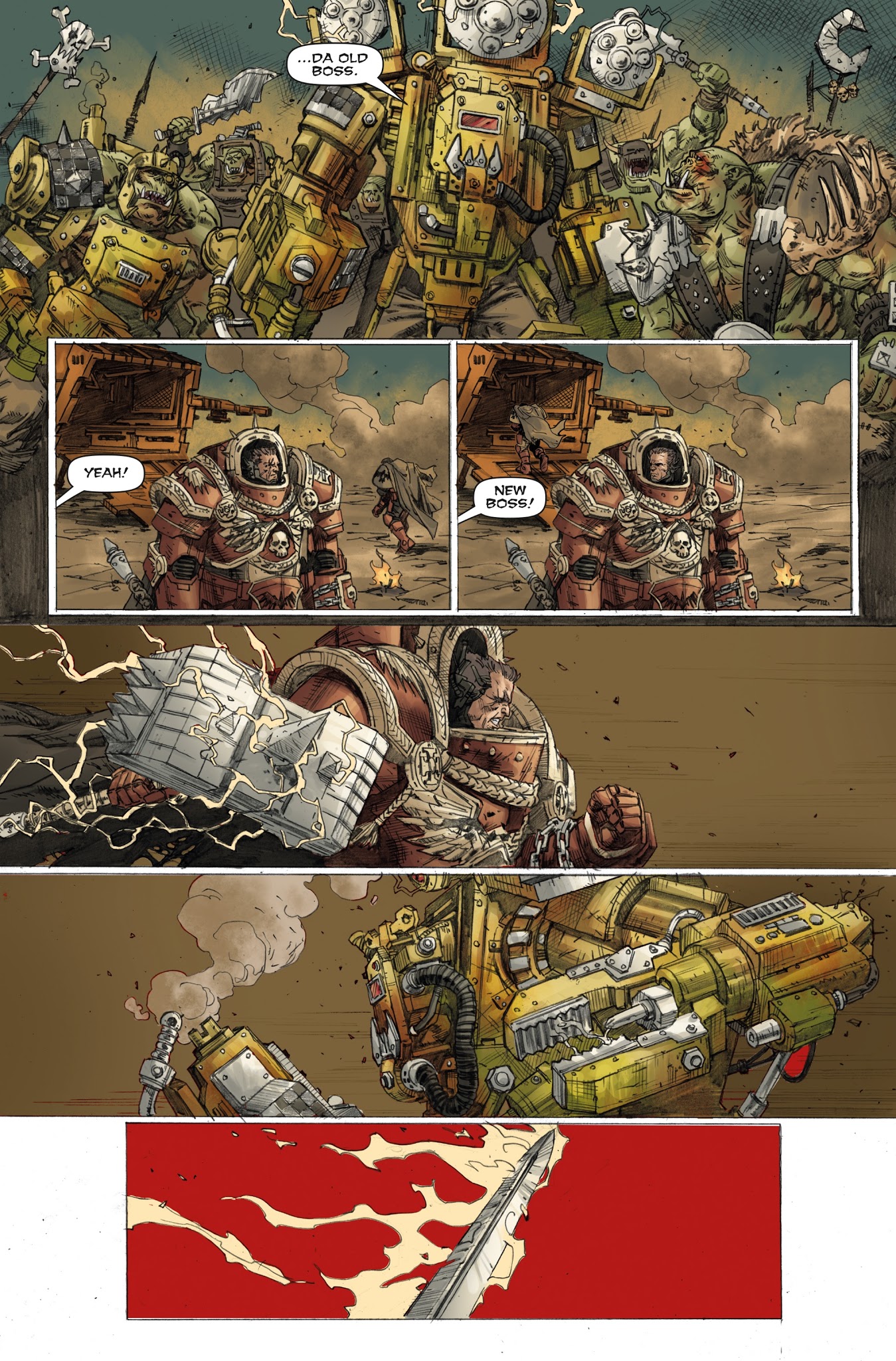 Read online Warhammer 40,000: Dawn of War comic -  Issue #4 - 8