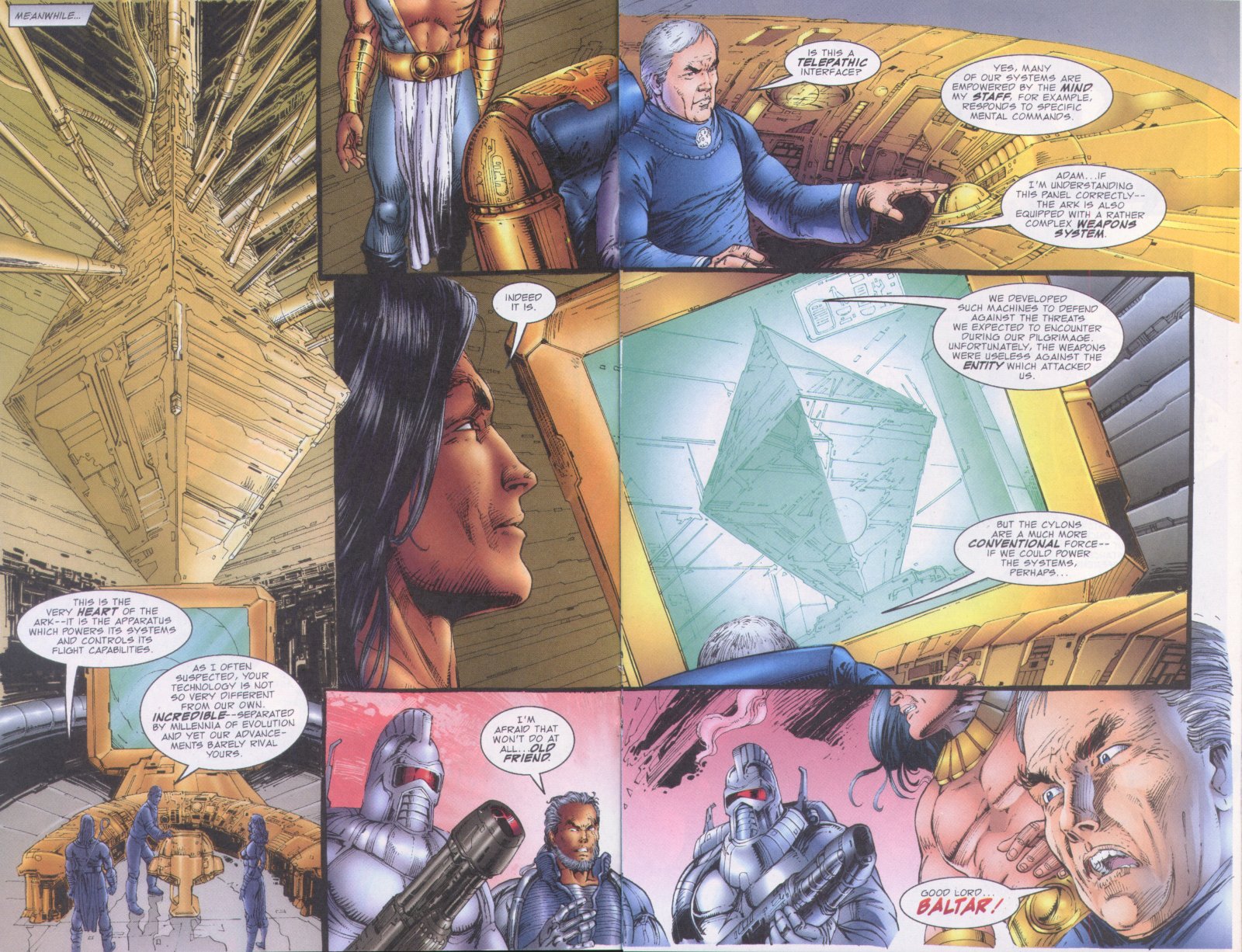 Read online Battlestar Galactica (1995) comic -  Issue #4 - 16