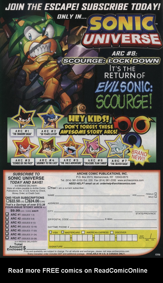 Read online Sonic Universe comic -  Issue #31 - 20