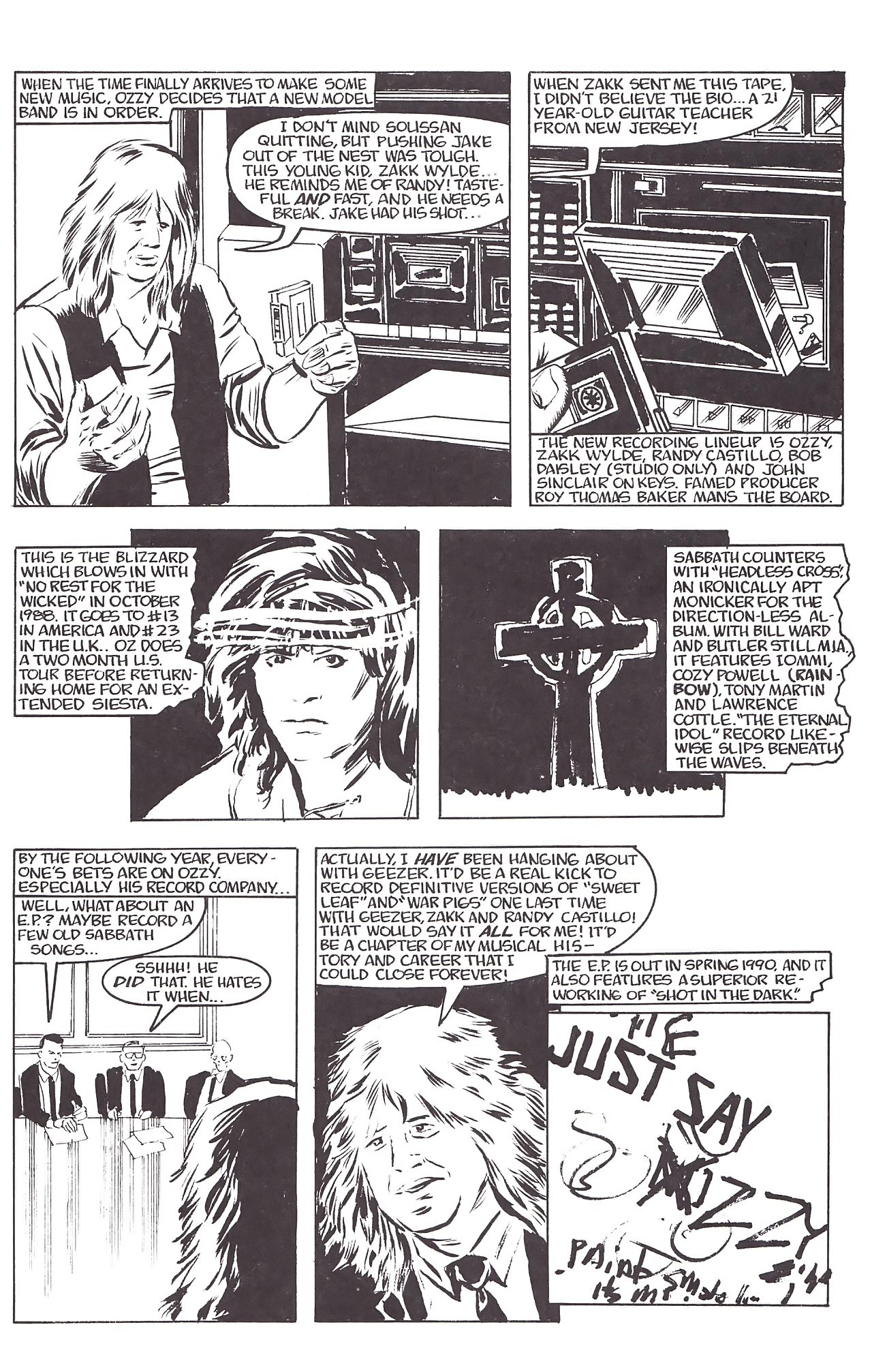 Read online Rock N' Roll Comics comic -  Issue #29 - 31