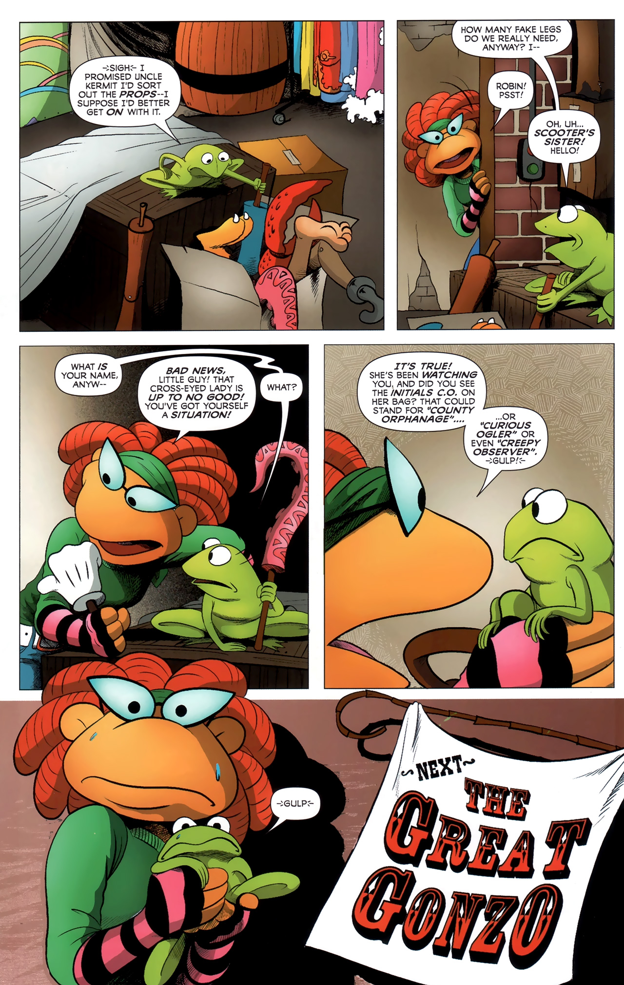 Read online The Muppet Show: The Comic Book comic -  Issue #6 - 6
