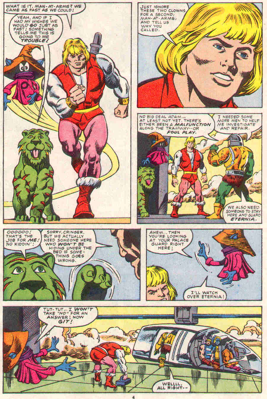 Read online Masters of the Universe (1986) comic -  Issue #6 - 5