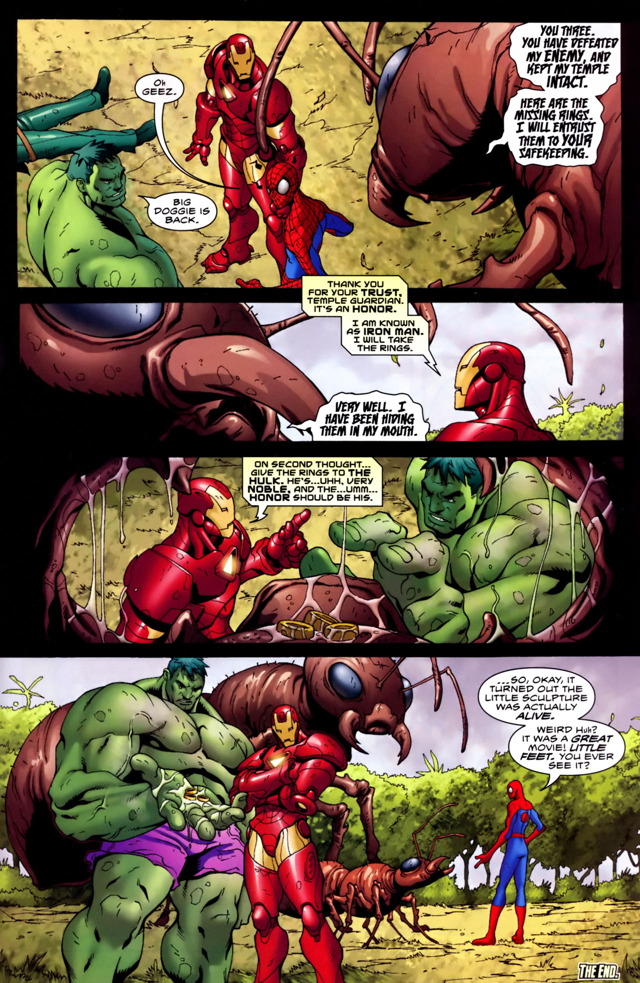 Read online Marvel Adventures: Iron Man, Hulk, and Spider-Man comic -  Issue # Full - 33