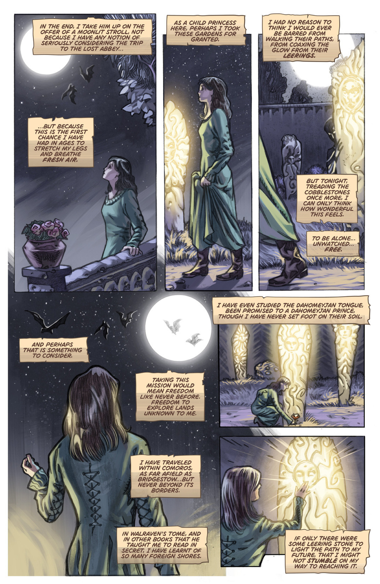 Read online Muirwood: The Lost Abbey comic -  Issue #1 - 11