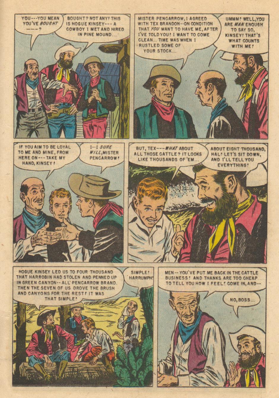 Read online Four Color Comics comic -  Issue #604 - 19