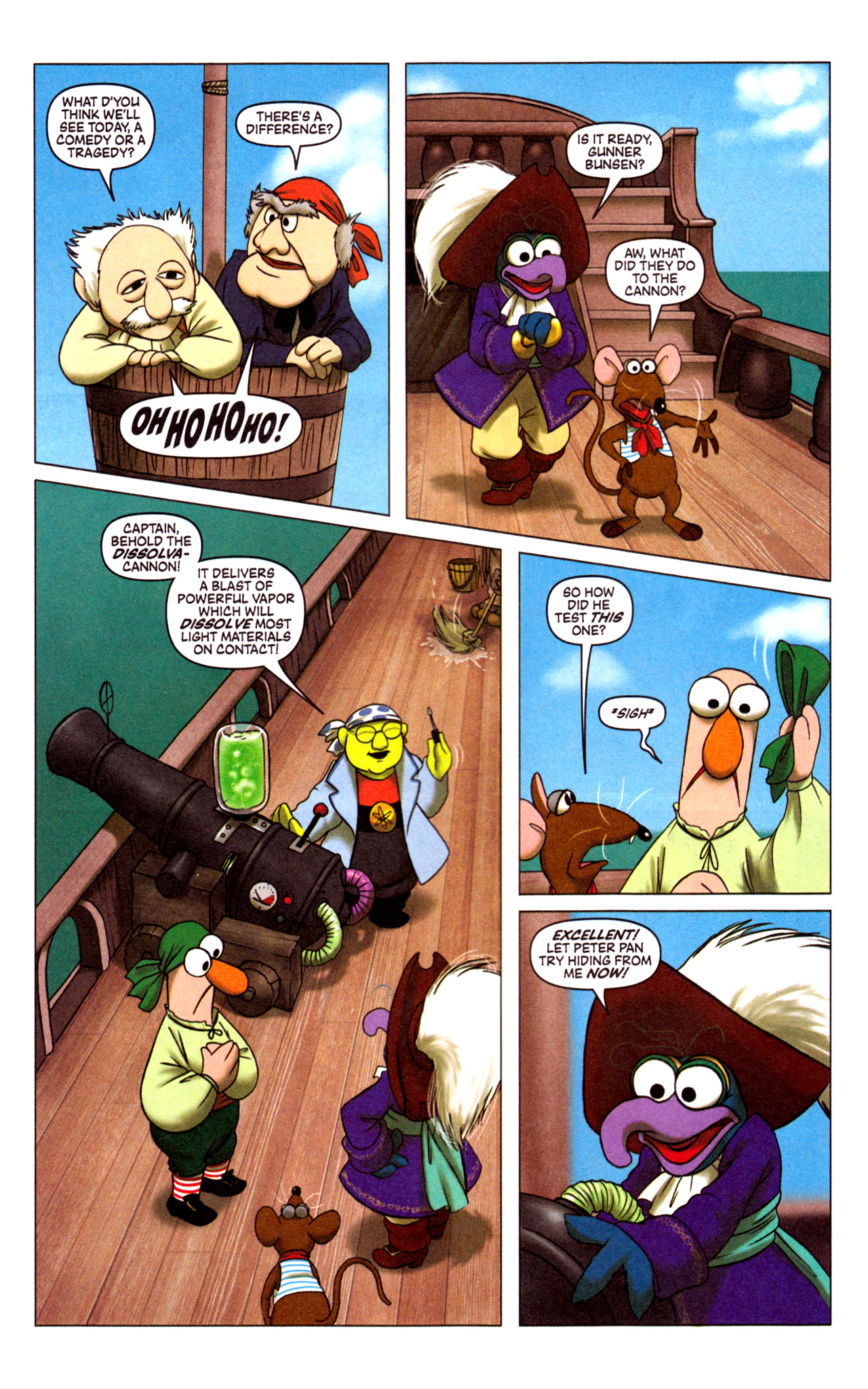 Read online Muppet Peter Pan comic -  Issue #2 - 6