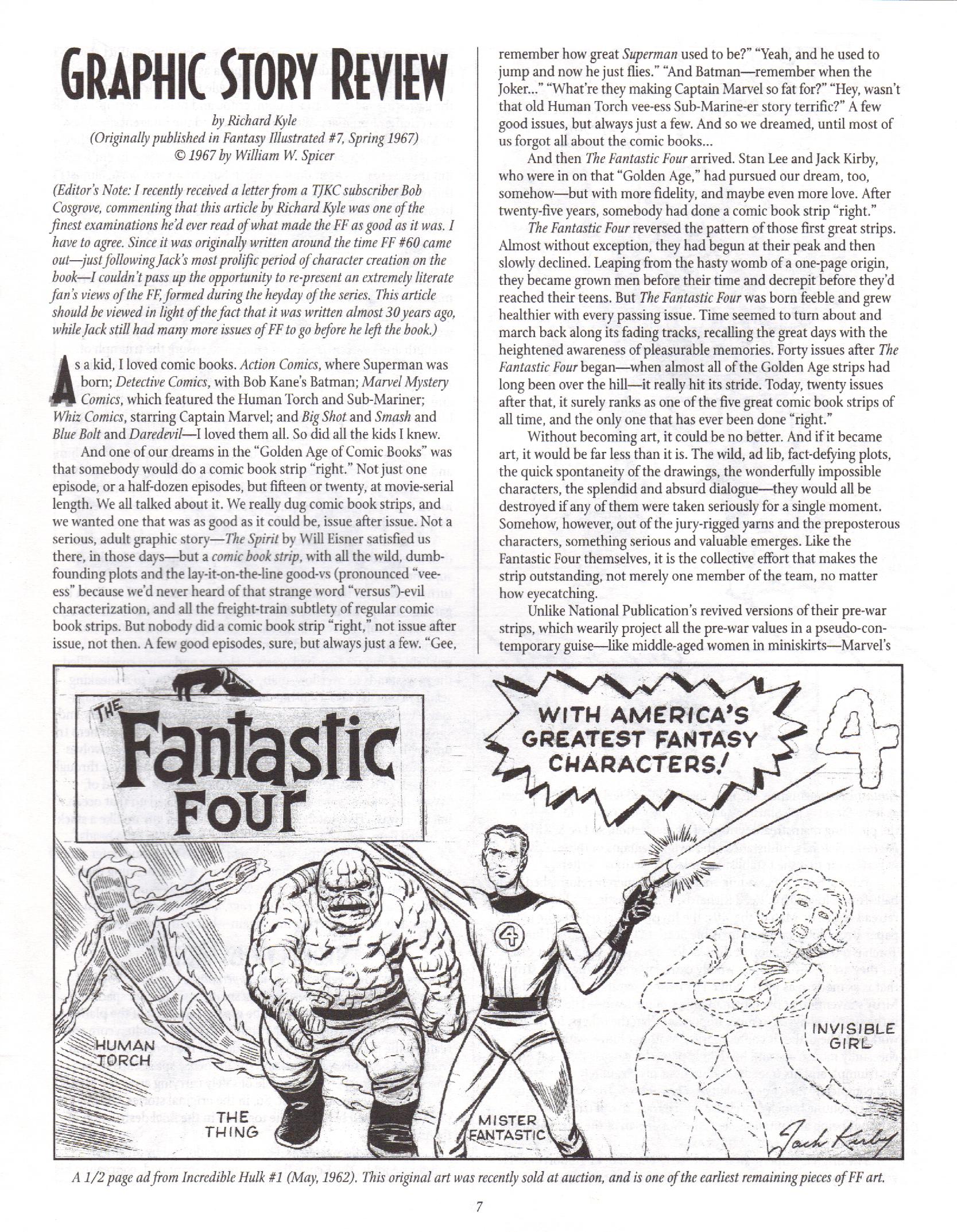 Read online The Jack Kirby Collector comic -  Issue #9 - 7
