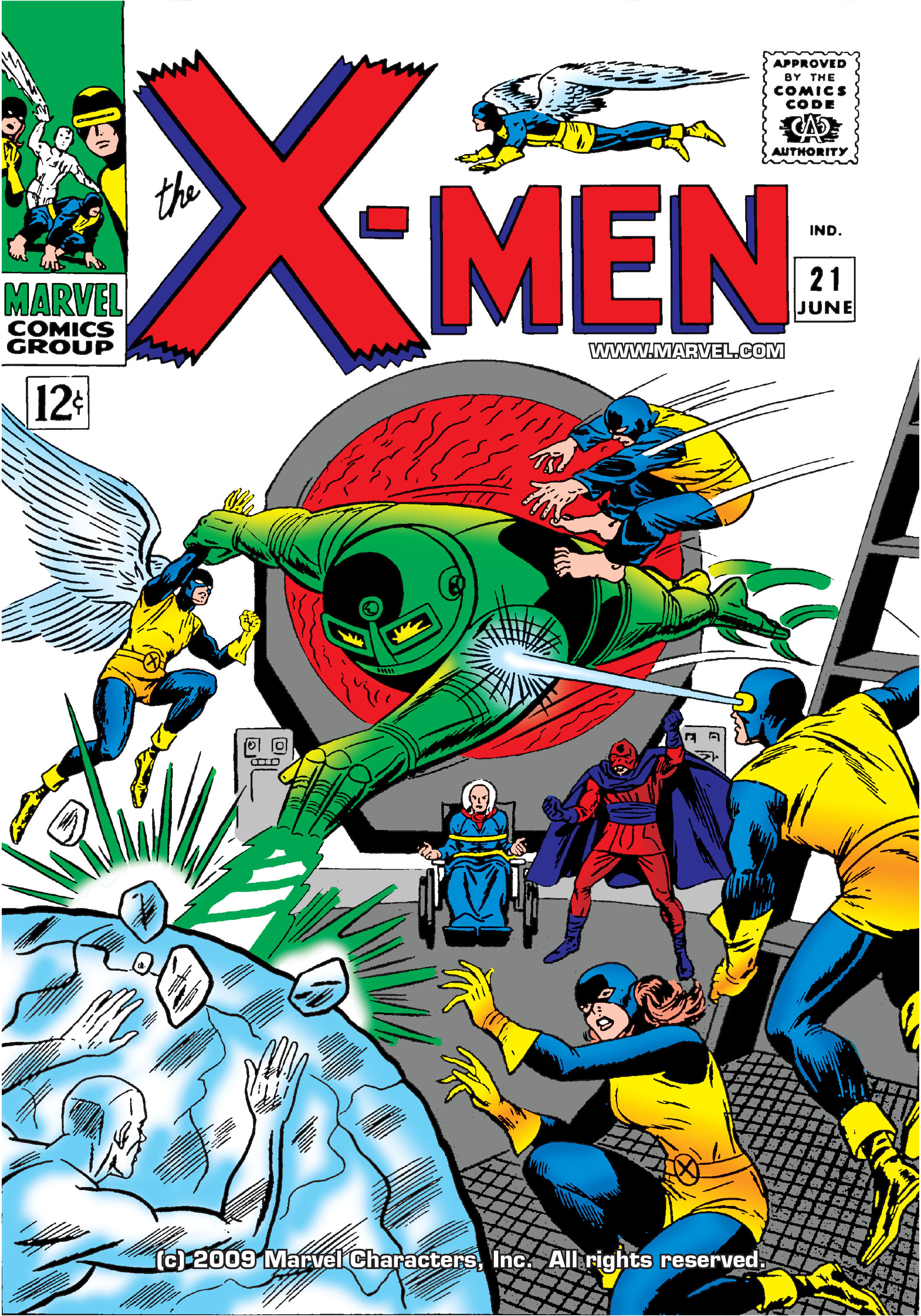Read online Uncanny X-Men (1963) comic -  Issue #21 - 1