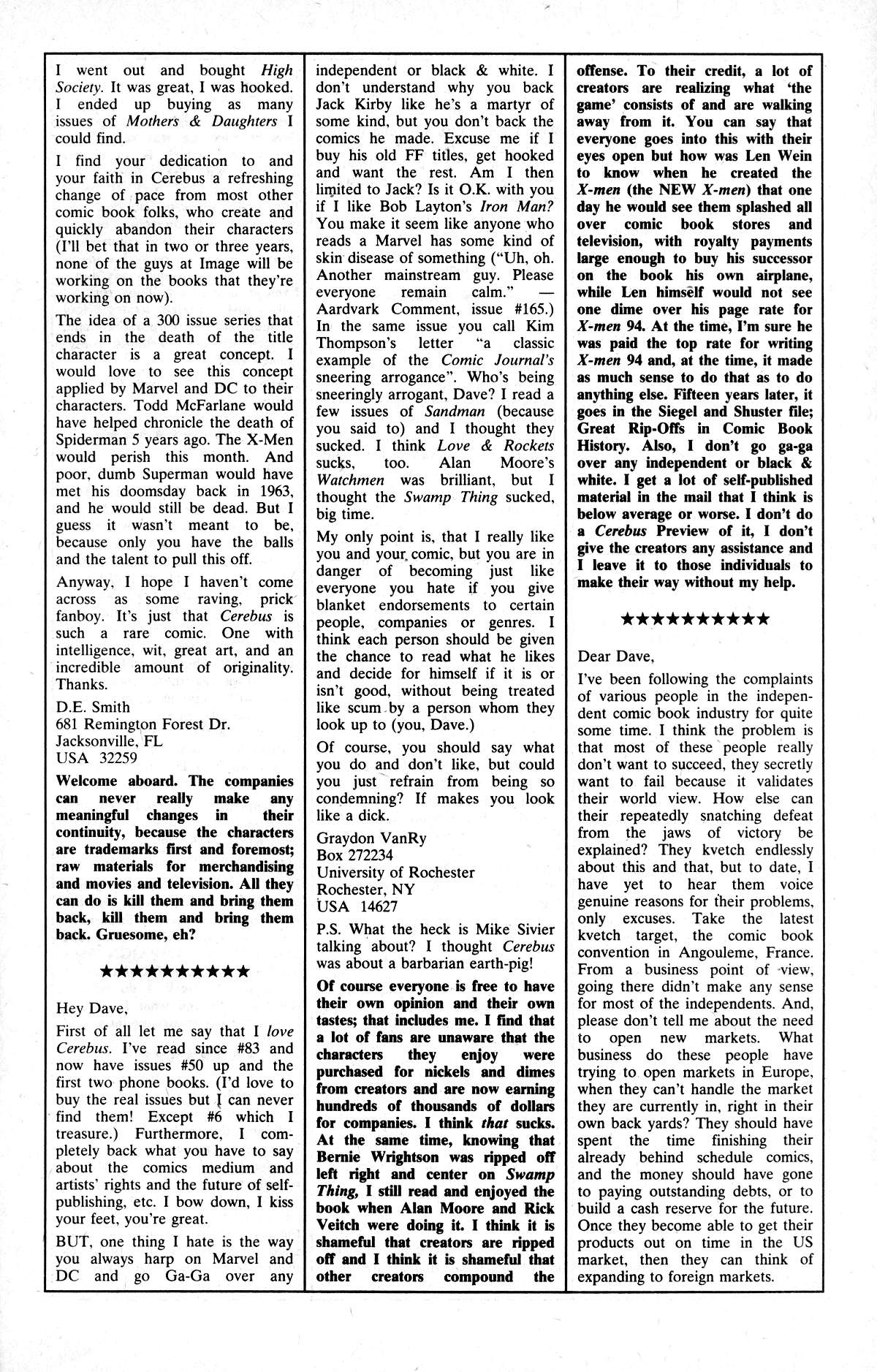 Read online Cerebus comic -  Issue #169 - 27