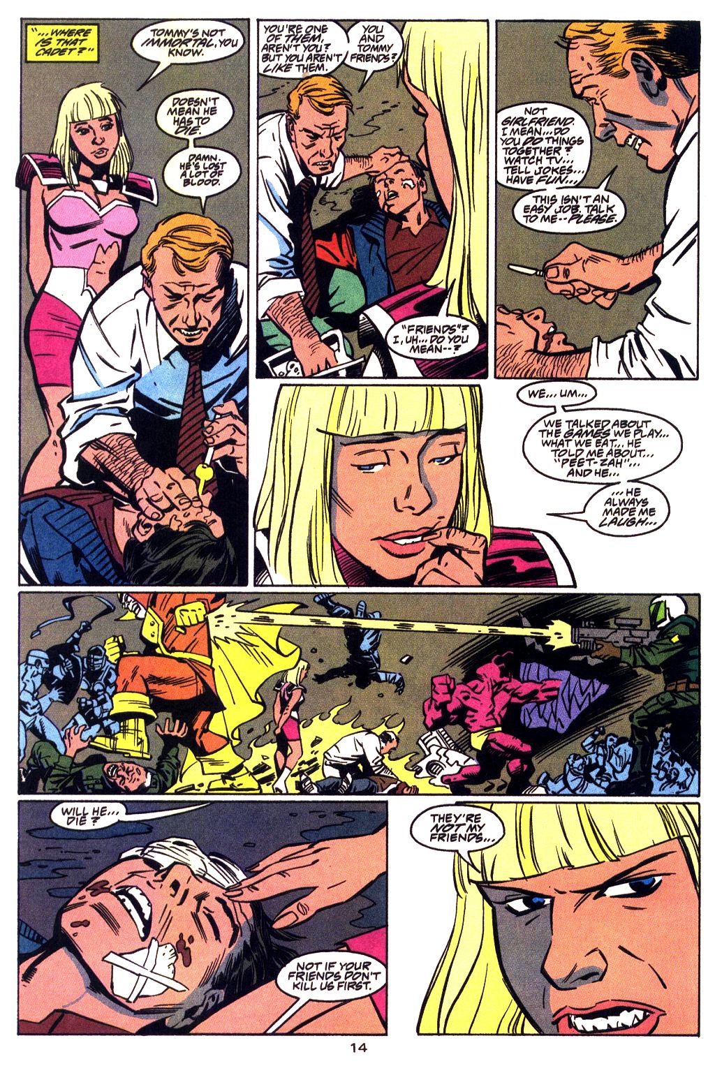 Read online Guardians of Metropolis comic -  Issue #4 - 15