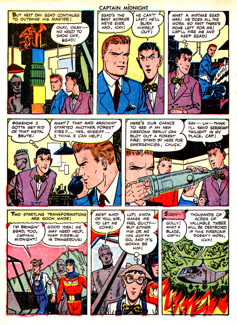 Read online Captain Midnight (1942) comic -  Issue #38 - 23