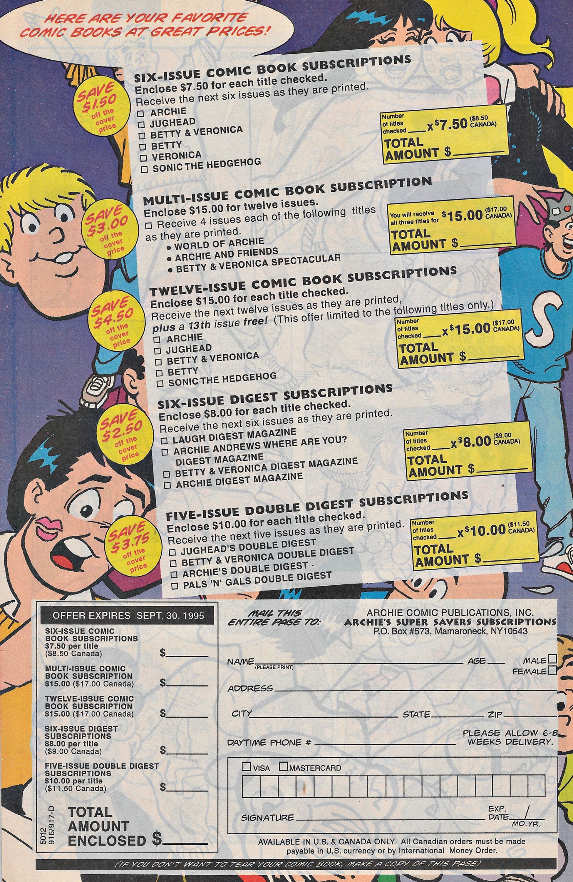 Read online Archie & Friends (1992) comic -  Issue #16 - 34