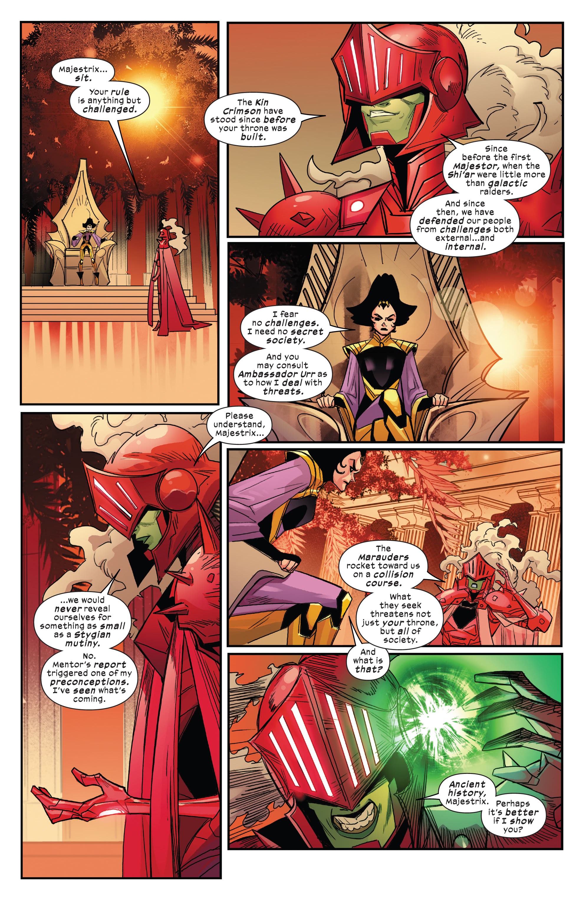 Read online Marauders (2022) comic -  Issue #1 - 25