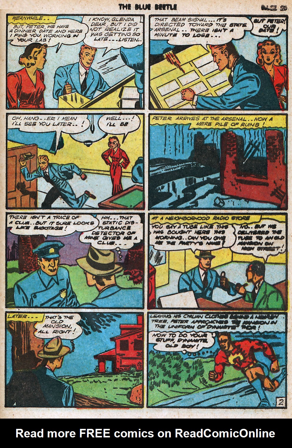 Read online The Blue Beetle comic -  Issue #8 - 60