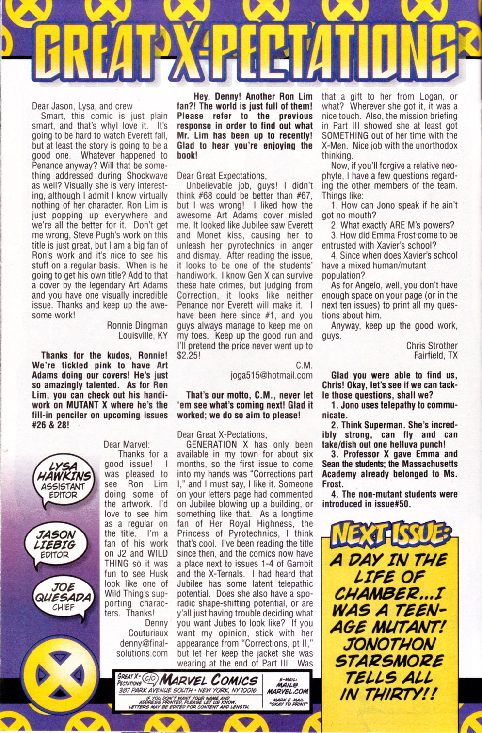 Read online Generation X comic -  Issue #70 - 24