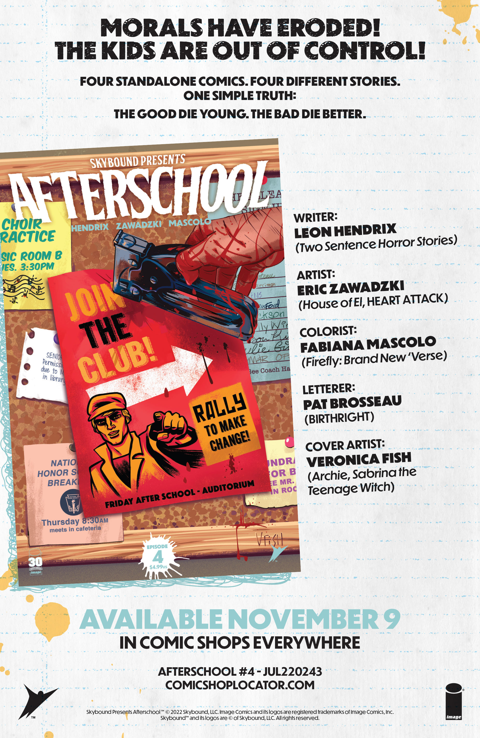 Read online Skybound Presents: Afterschool comic -  Issue #3 - 34
