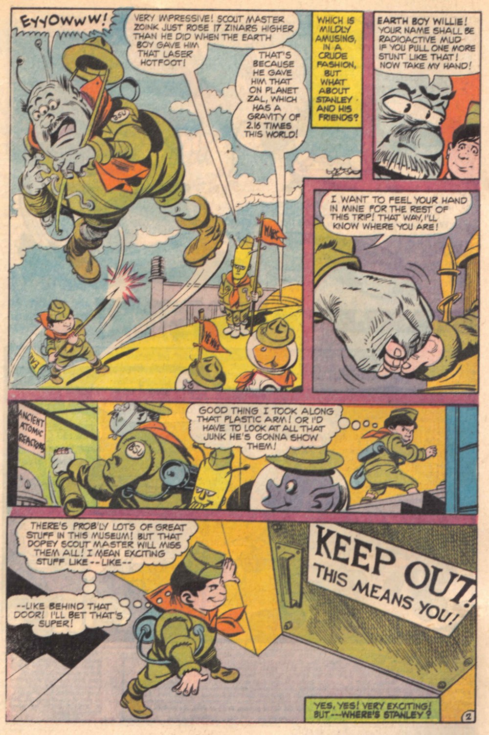 Read online Stanley and His Monster (1968) comic -  Issue #109 - 4