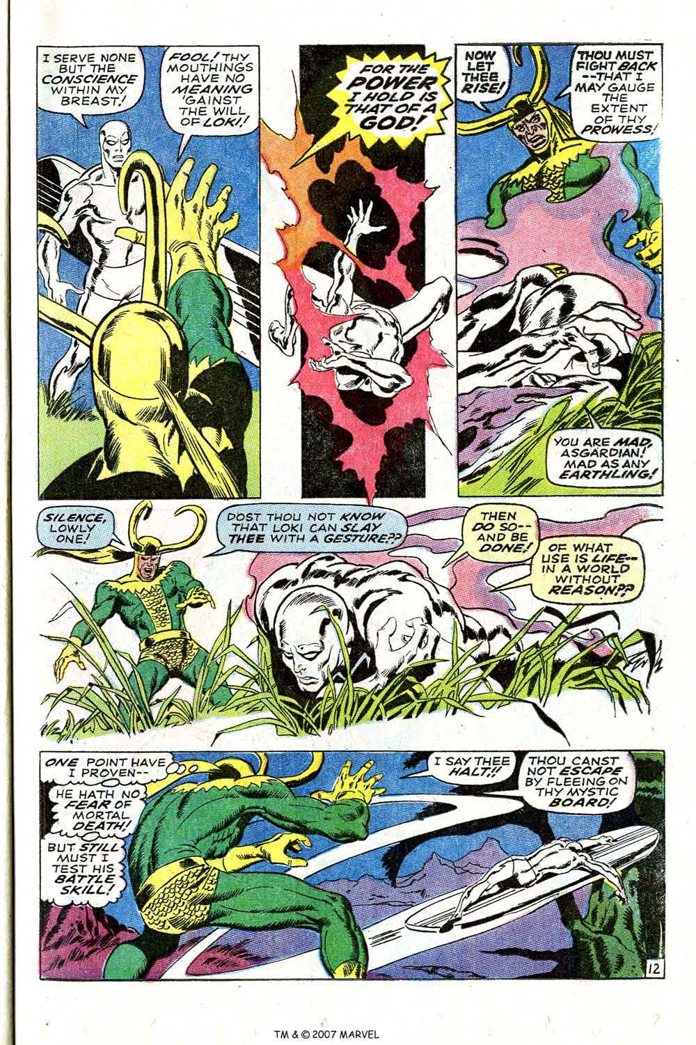 Read online Silver Surfer (1968) comic -  Issue #4 - 15