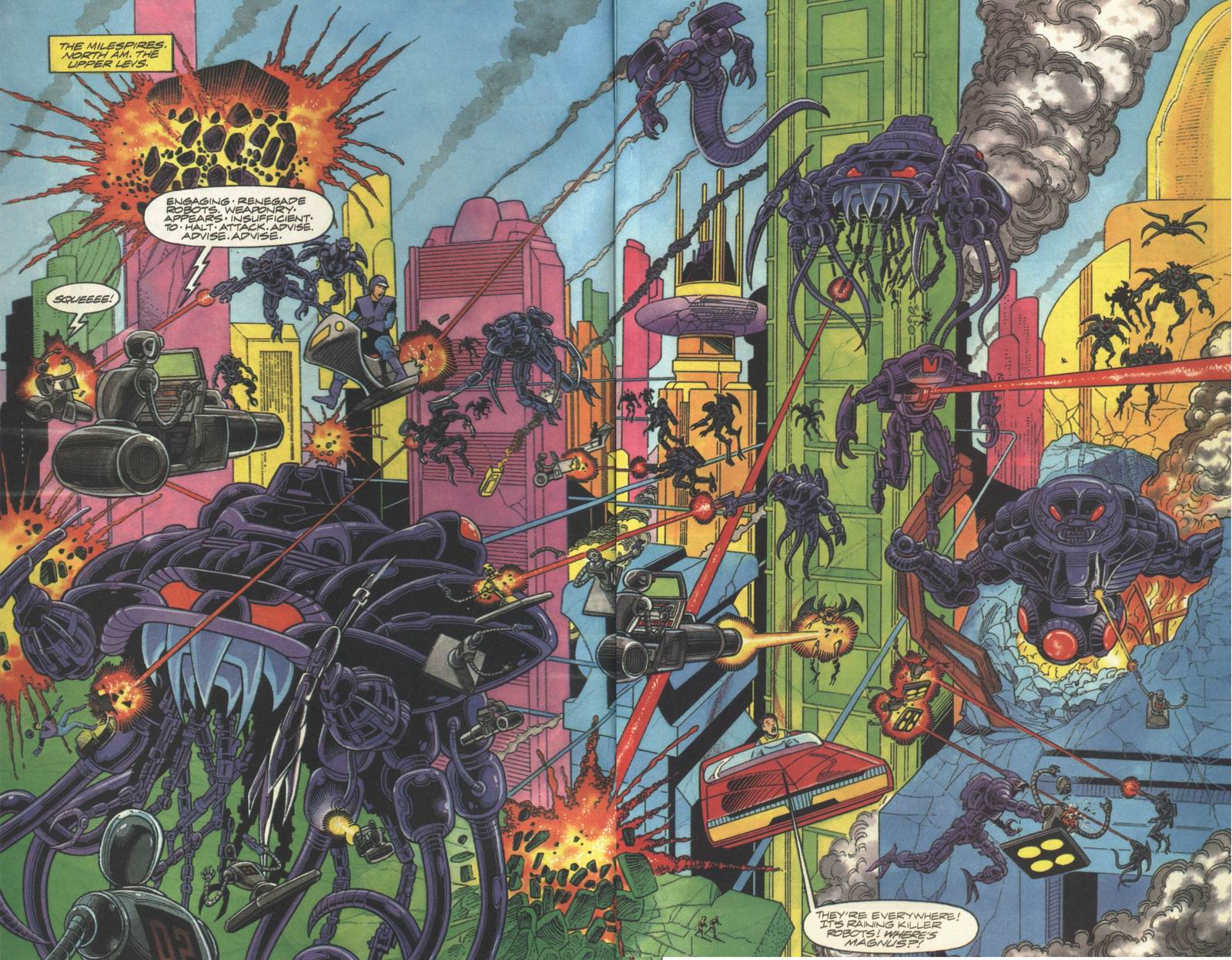 Read online Magnus Robot Fighter (1991) comic -  Issue #22 - 3