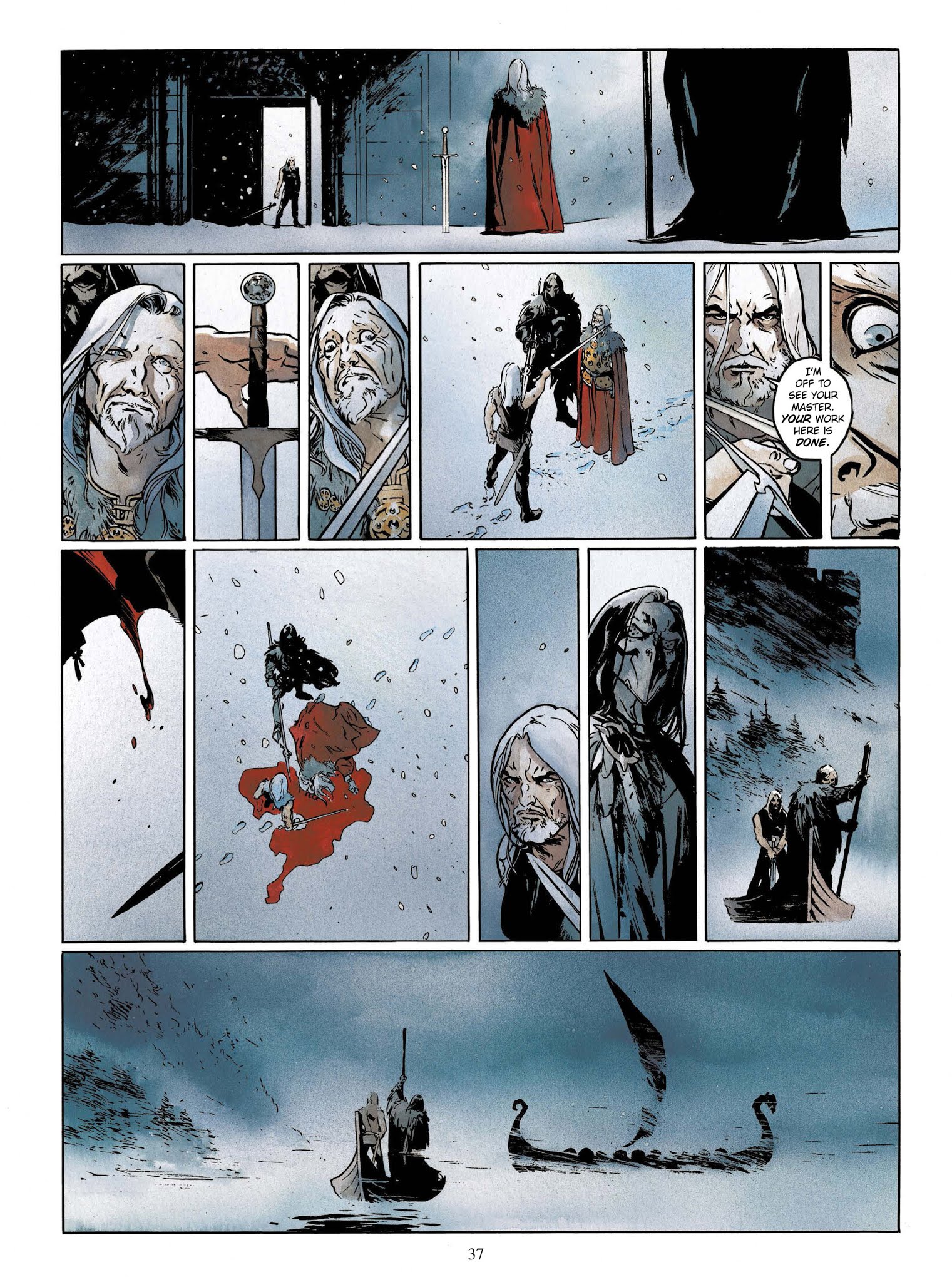 Read online The Third Testament comic -  Issue #4 - 37