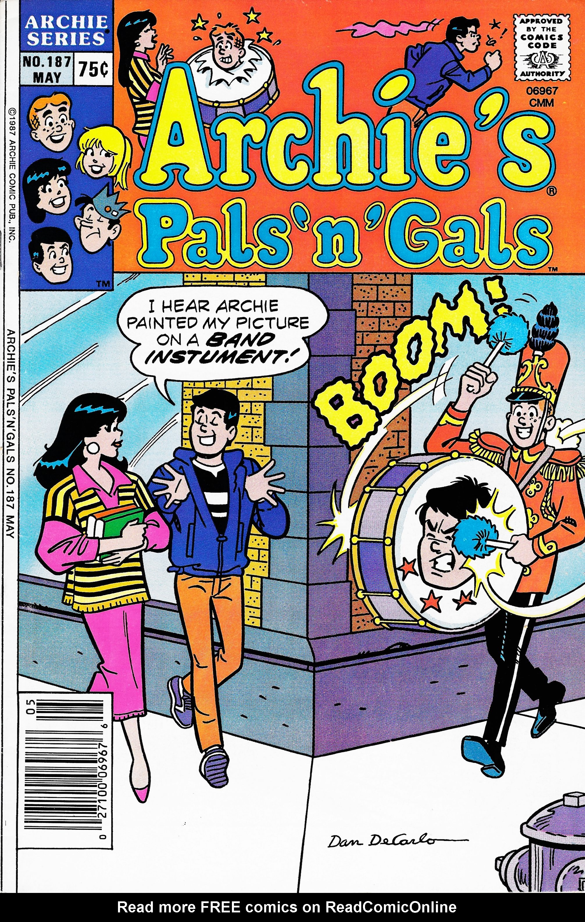 Read online Archie's Pals 'N' Gals (1952) comic -  Issue #187 - 1