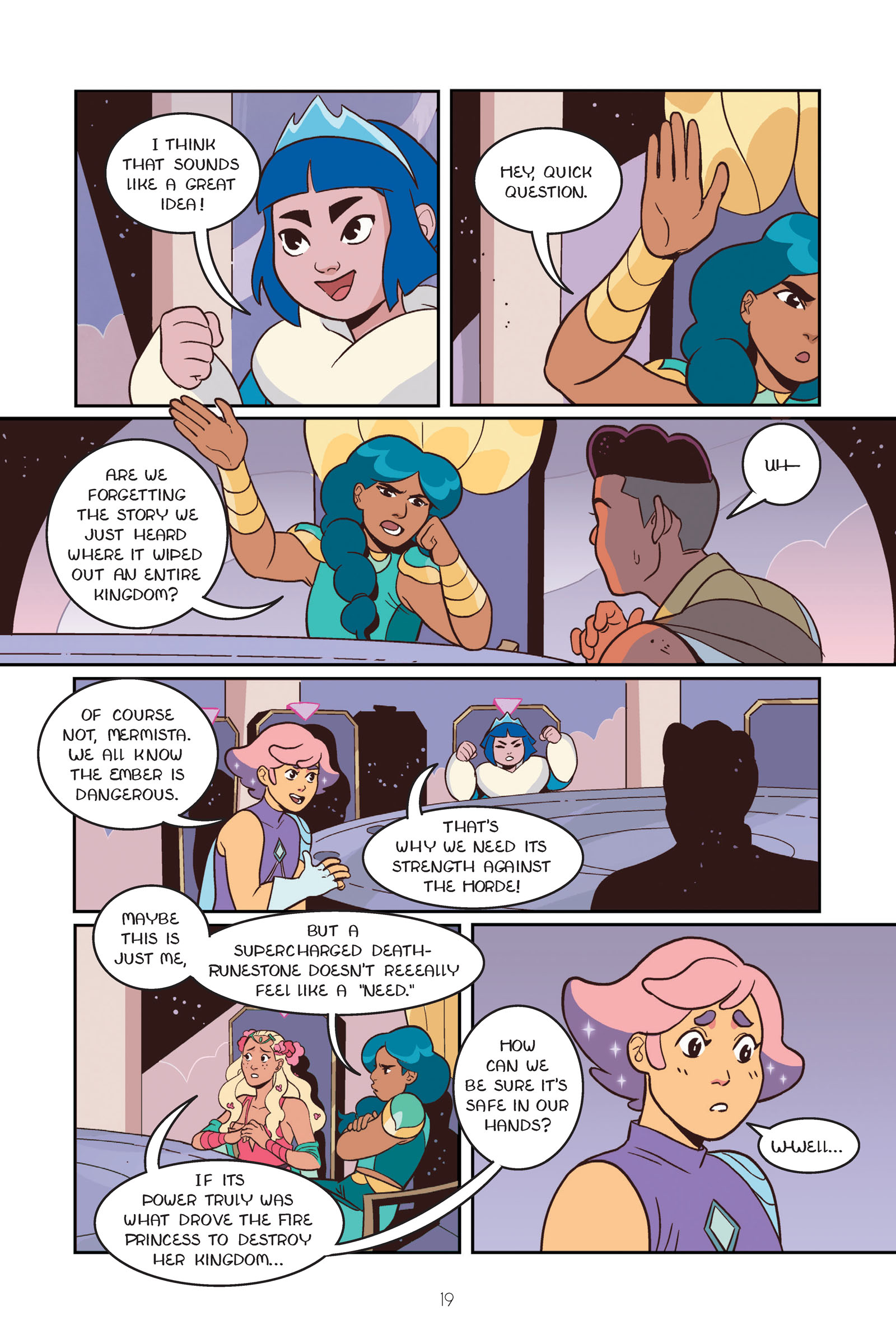 Read online She-Ra and the Princesses of Power: Legend of the Fire Princess comic -  Issue # TPB - 21