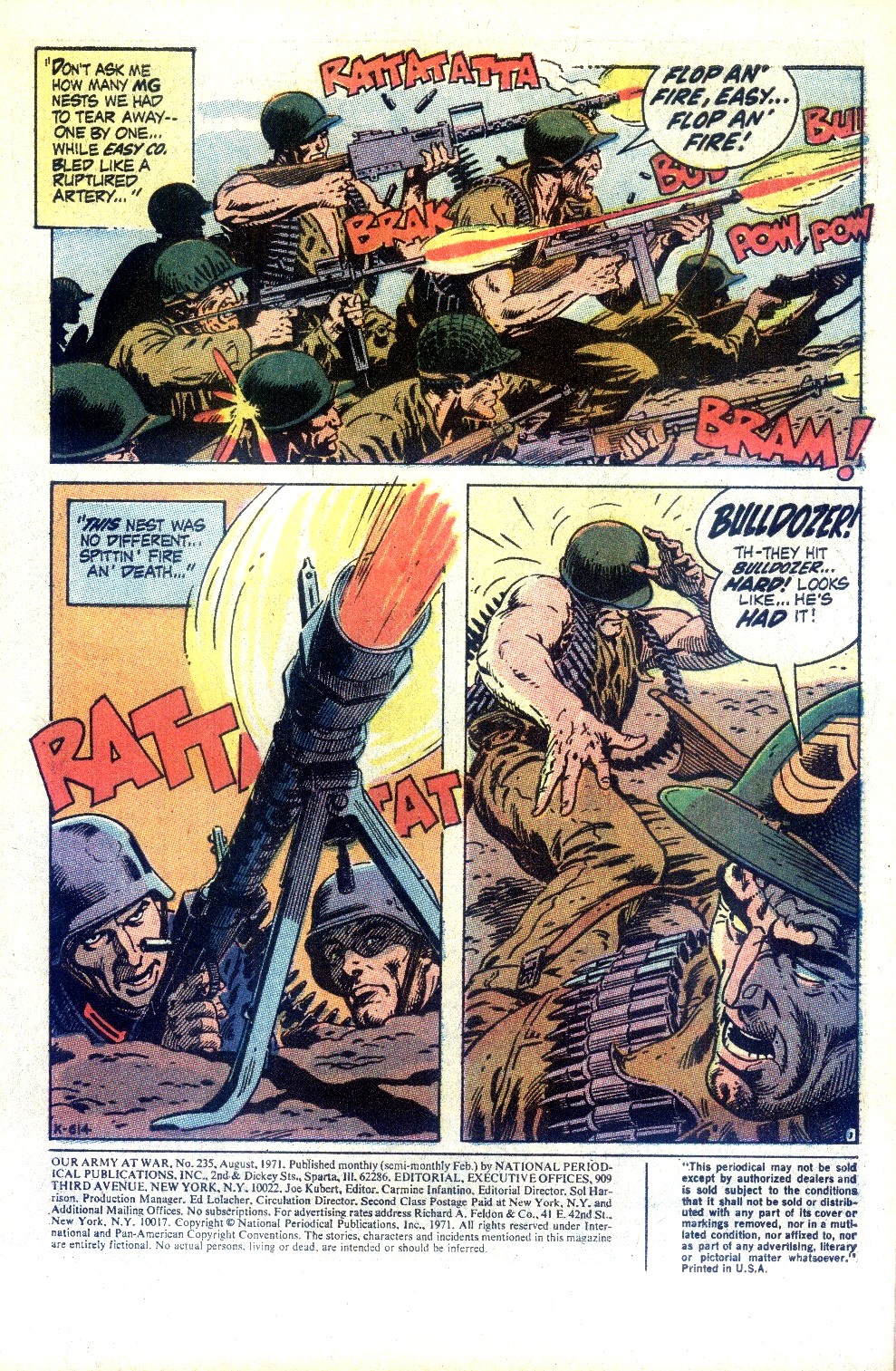 Read online Our Army at War (1952) comic -  Issue #235 - 3