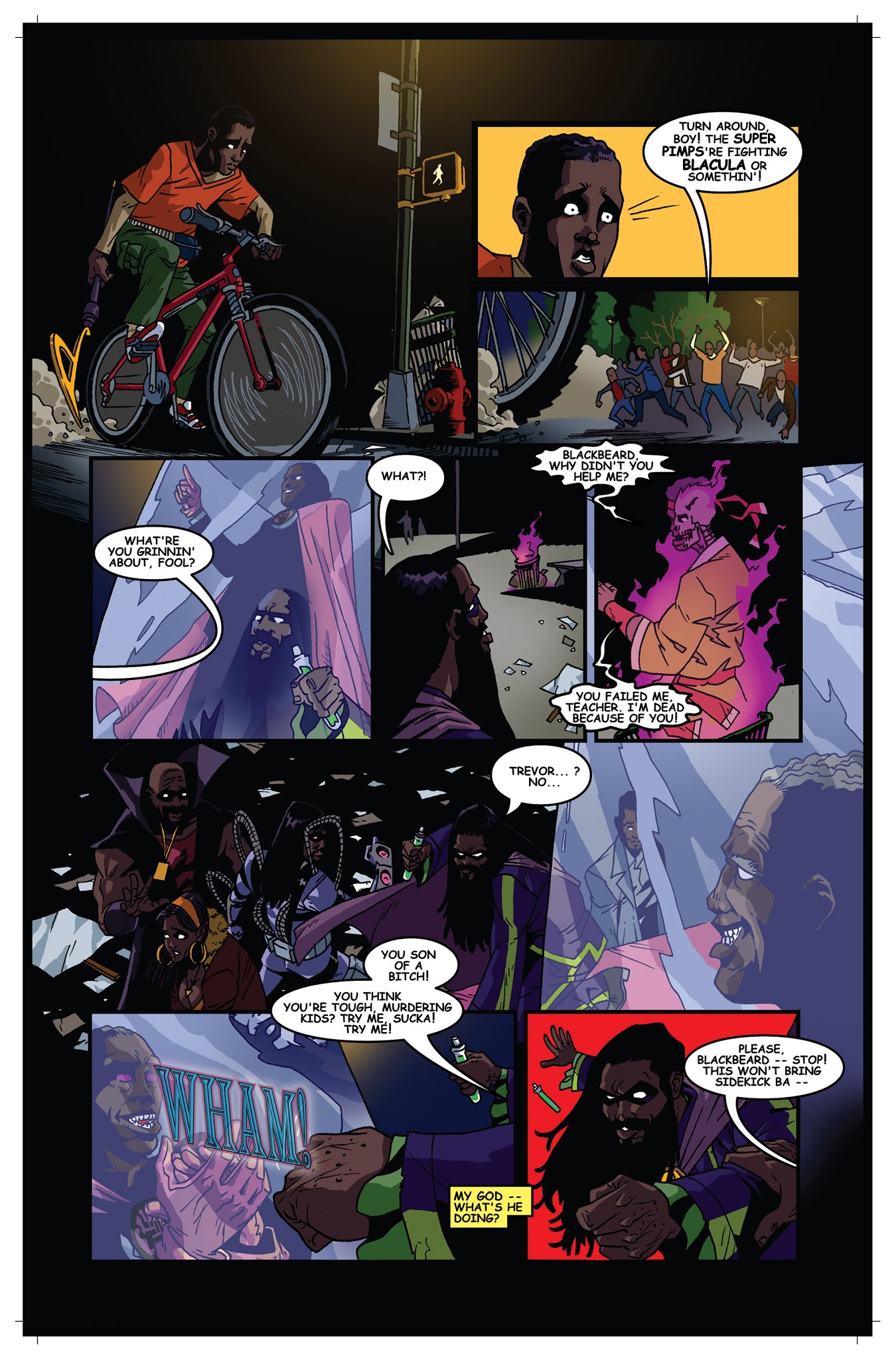 Read online Return of the Super Pimps comic -  Issue #4 - 21