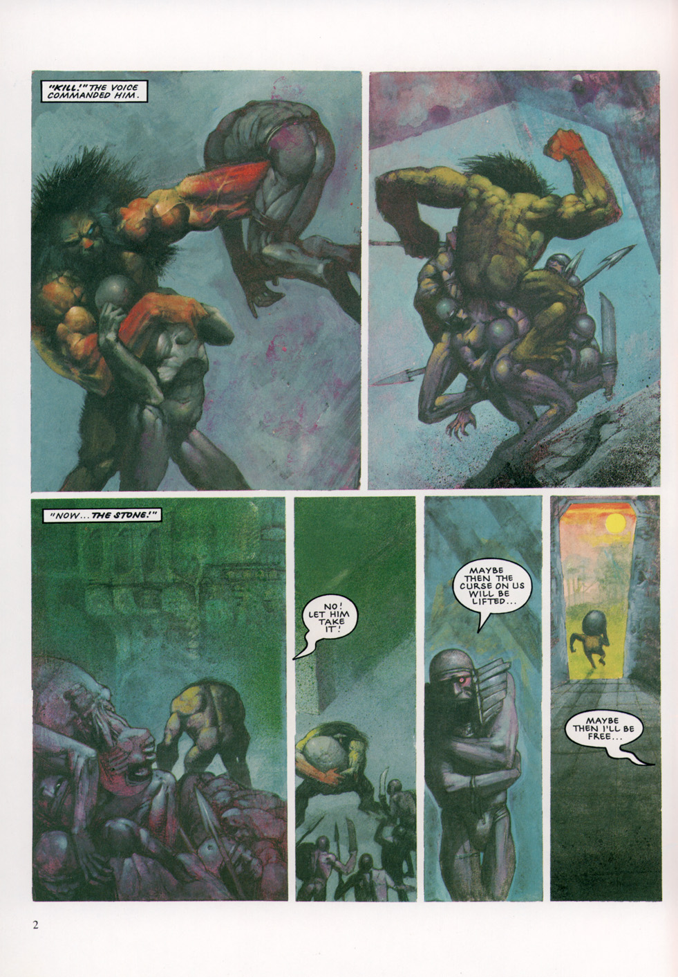 Read online Slaine: The Horned God (1993) comic -  Issue #4 - 3