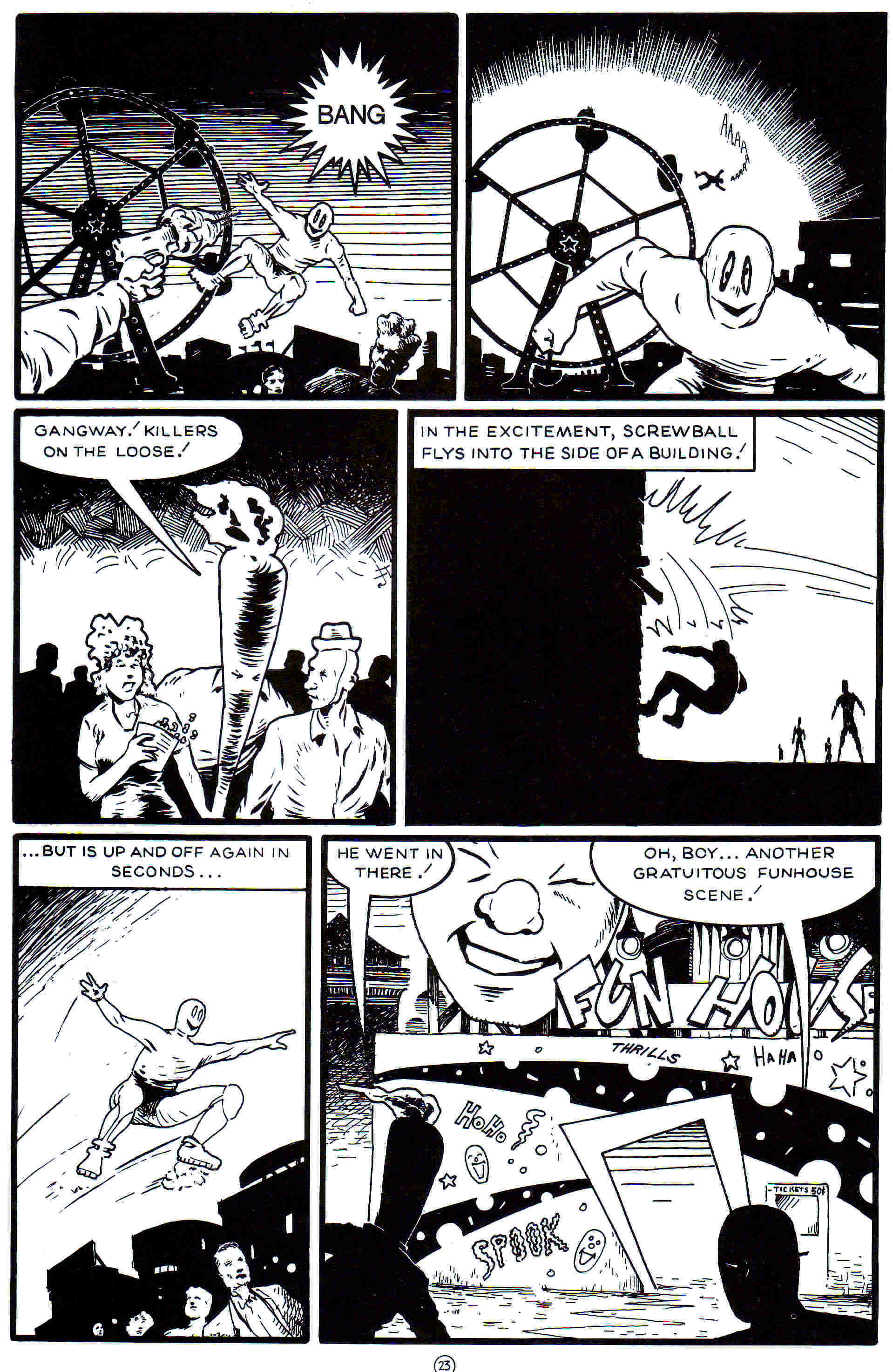 Read online Flaming Carrot Comics (1988) comic -  Issue #19 - 25