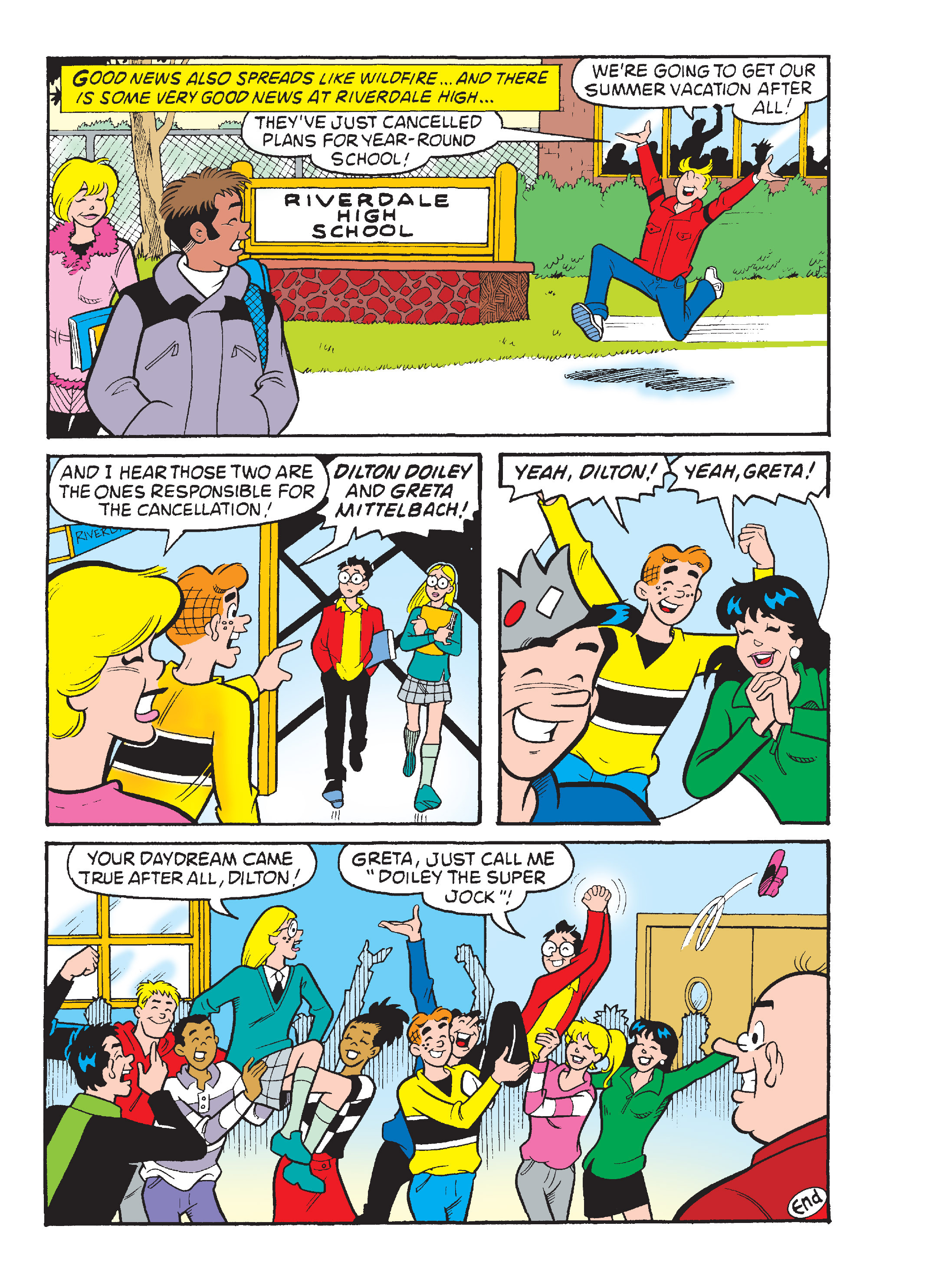 Read online Archie's Funhouse Double Digest comic -  Issue #19 - 23