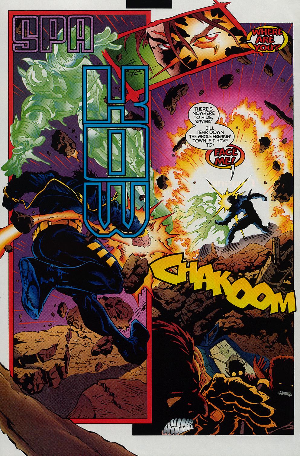 Read online X-Man comic -  Issue #10 - 19