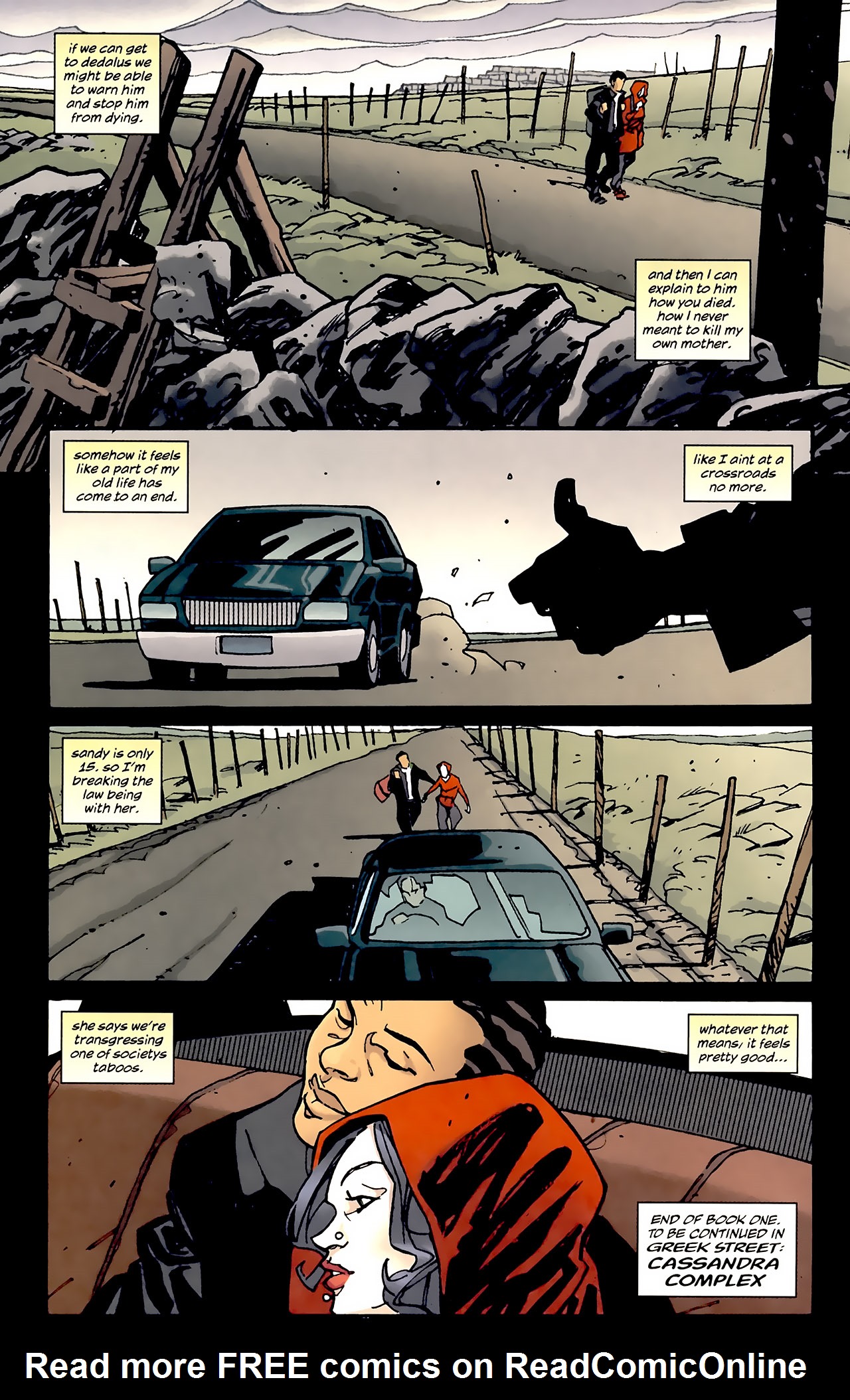 Read online Greek Street comic -  Issue #5 - 23