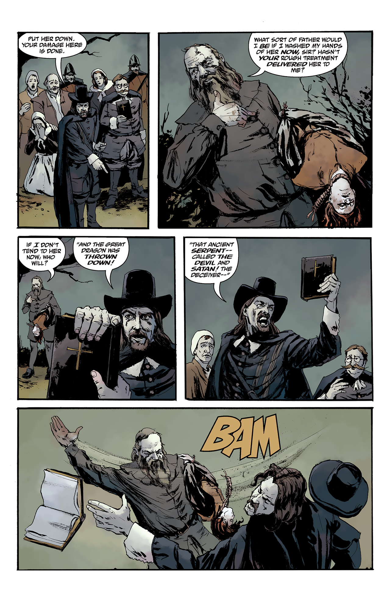Read online Hellboy: The Wild Hunt comic -  Issue #7 - 24