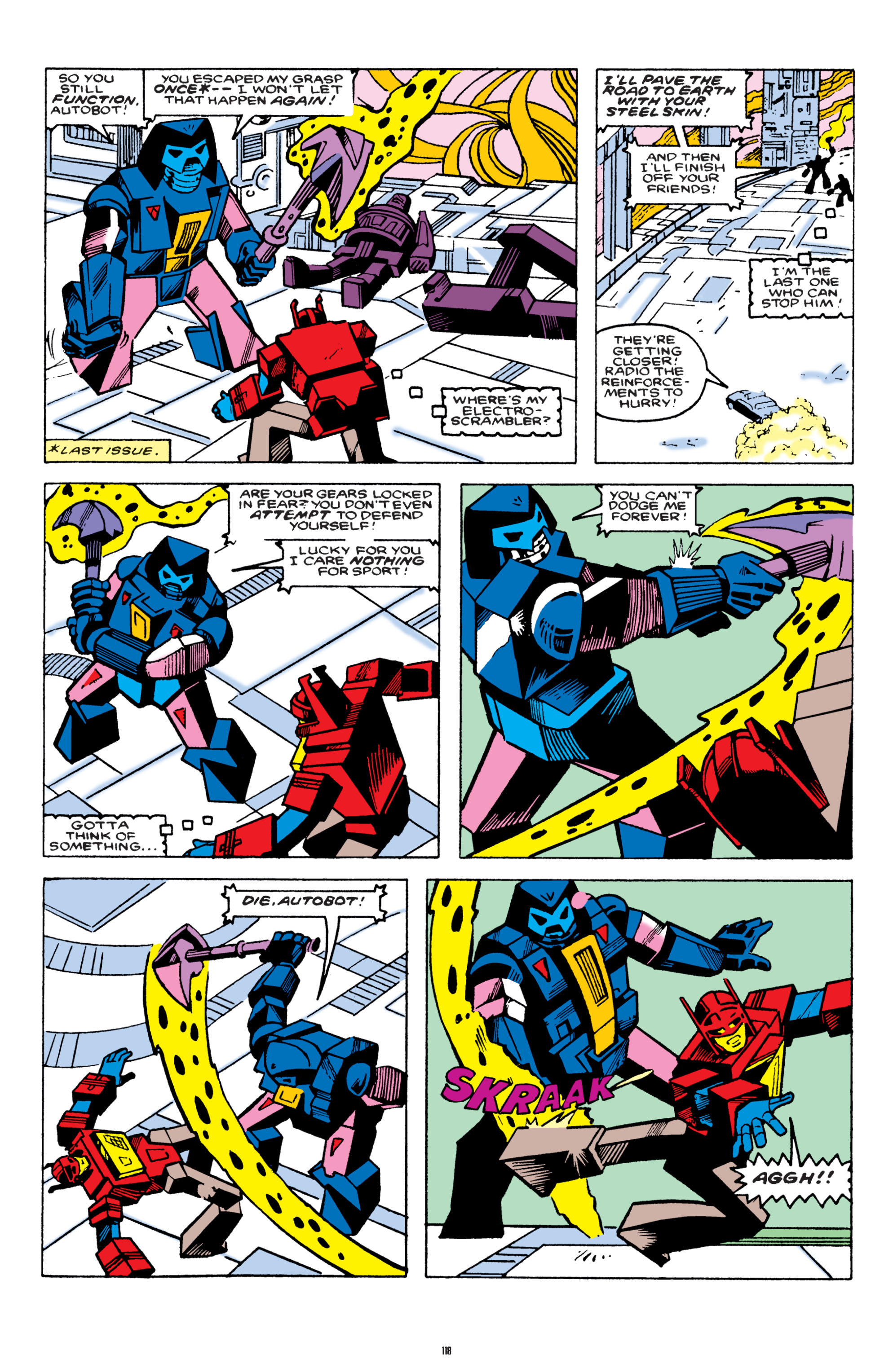 Read online The Transformers Classics comic -  Issue # TPB 2 - 119