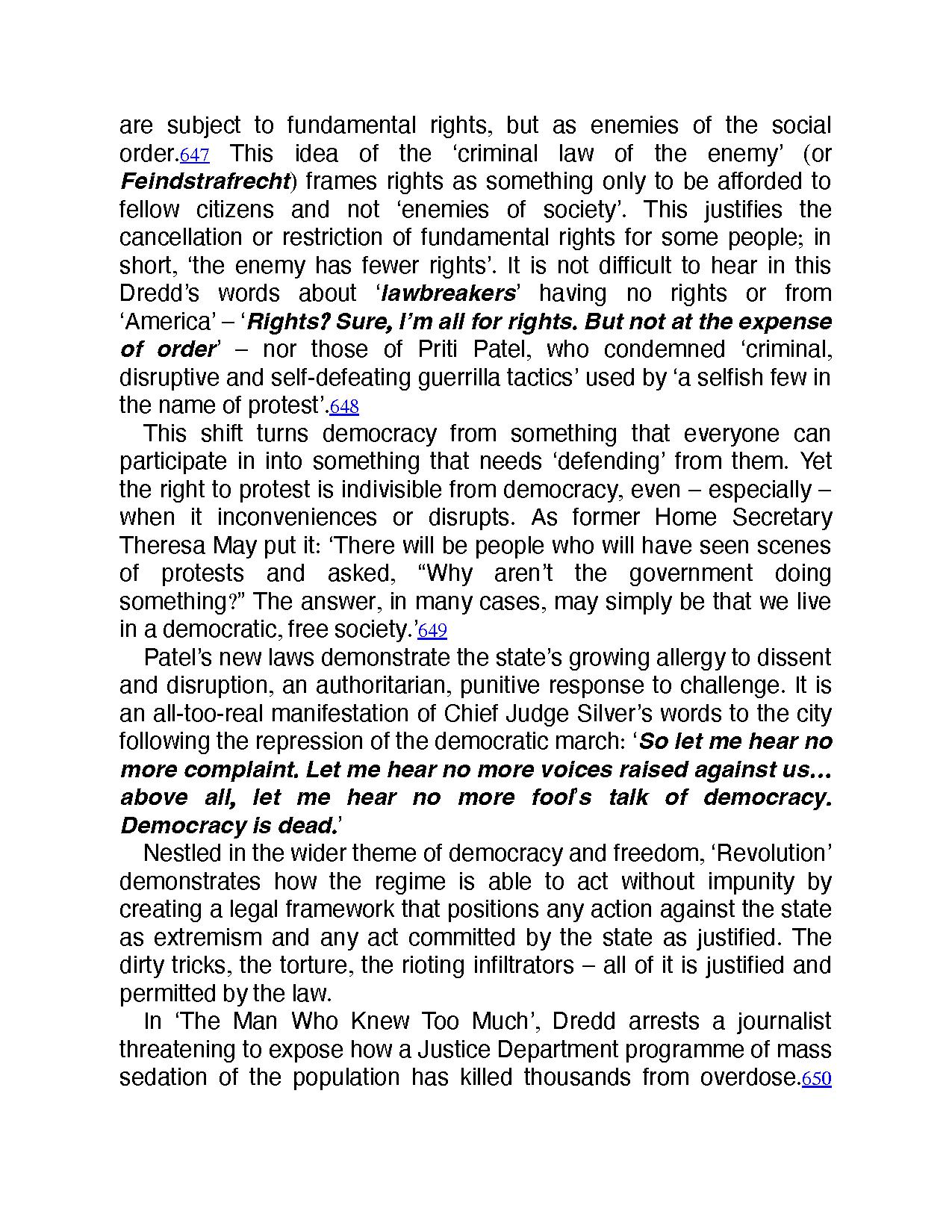 Read online I am the Law: How Judge Dredd Predicted Our Future comic -  Issue # TPB (Part 3) - 85