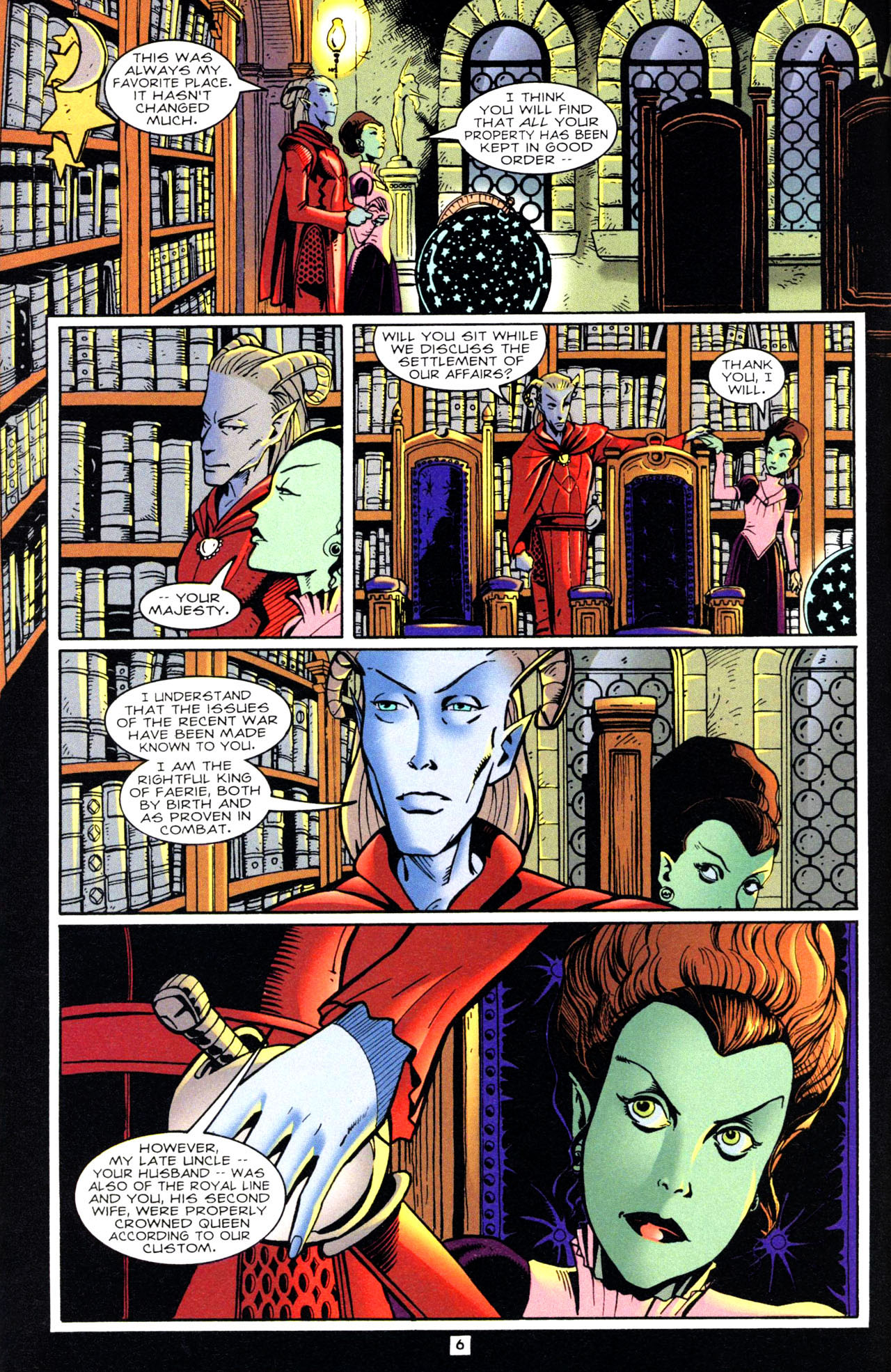 Read online The Books of Faerie comic -  Issue #2 - 7
