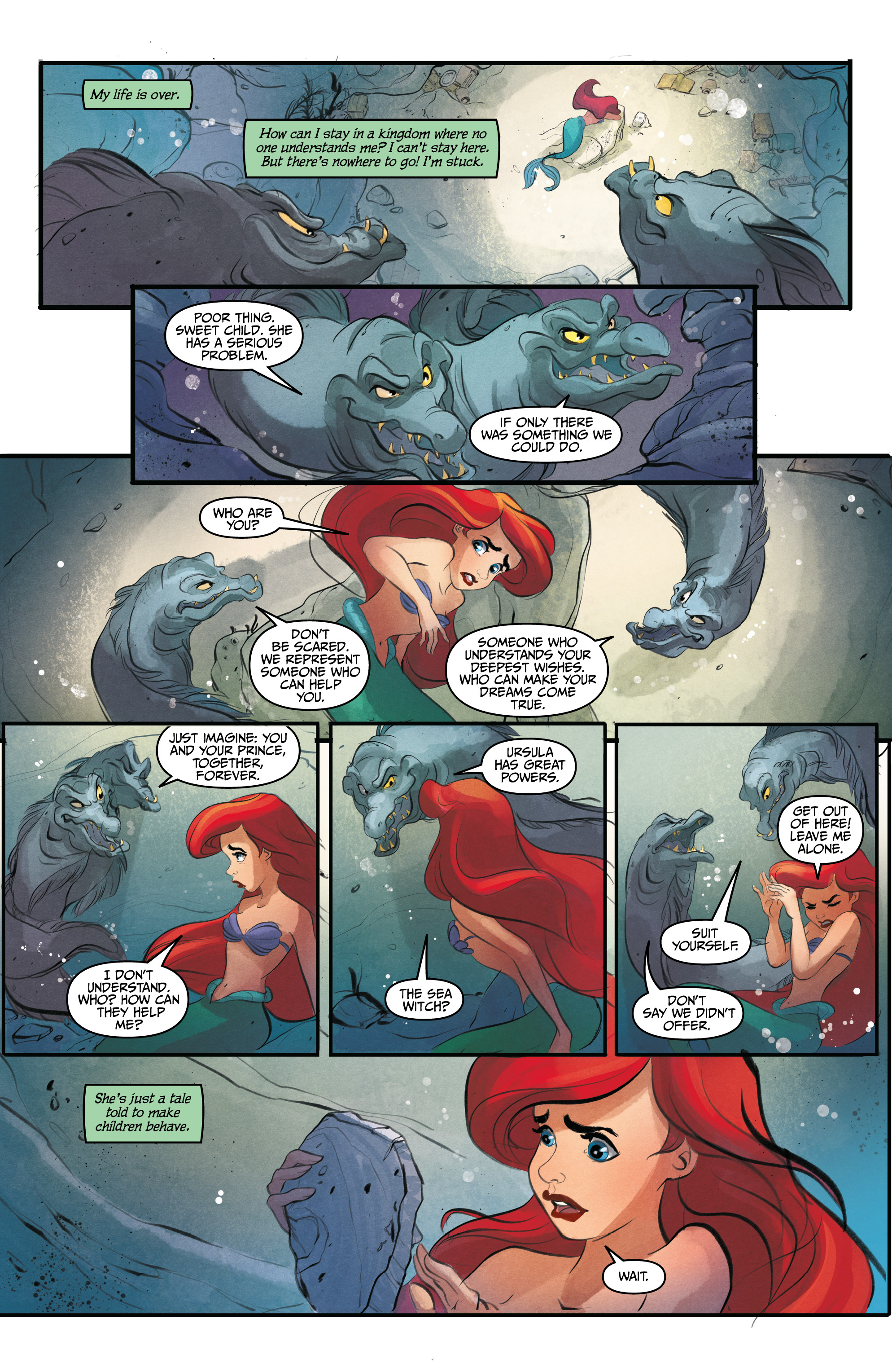 Read online Disney The Little Mermaid comic -  Issue #2 - 12