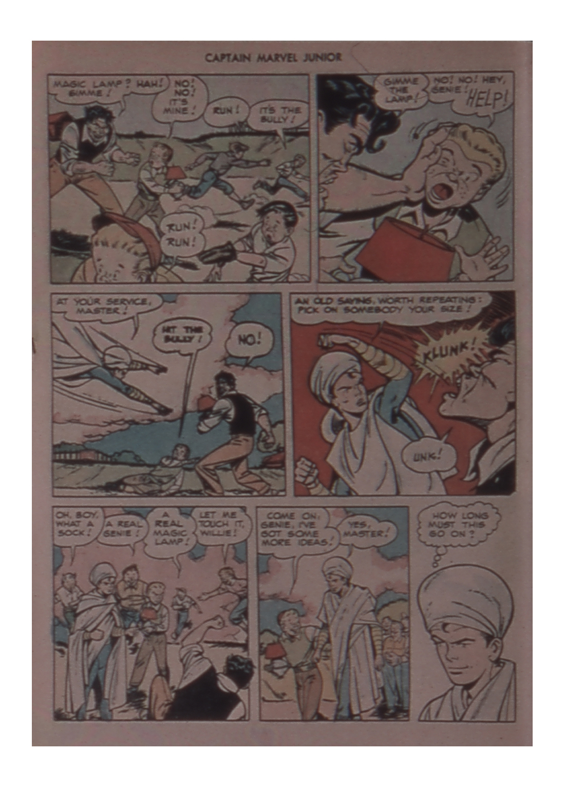 Read online Captain Marvel, Jr. comic -  Issue #68 - 20