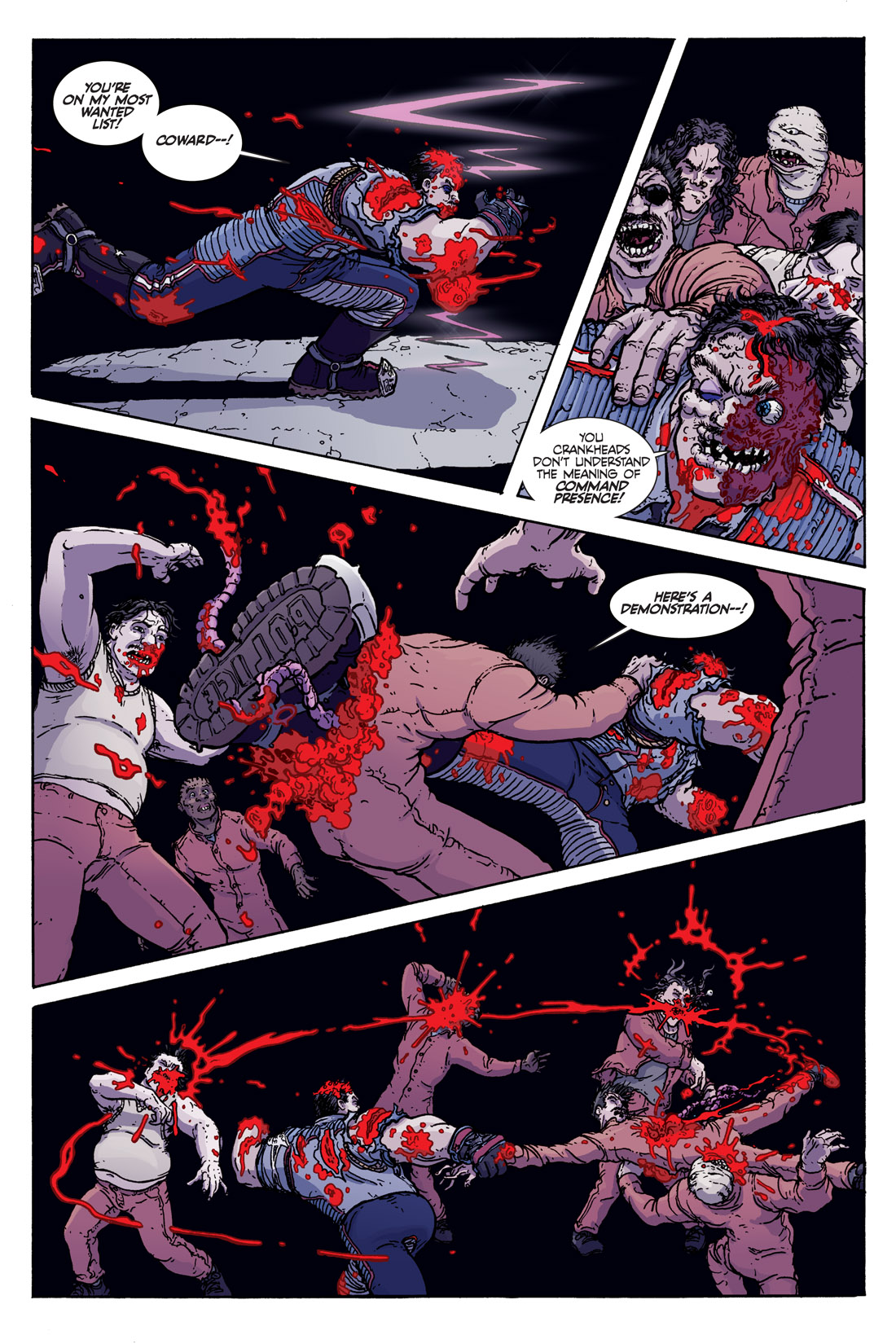 Read online Officer Downe: Bigger, Better, Bastard Edition comic -  Issue # TPB - 38