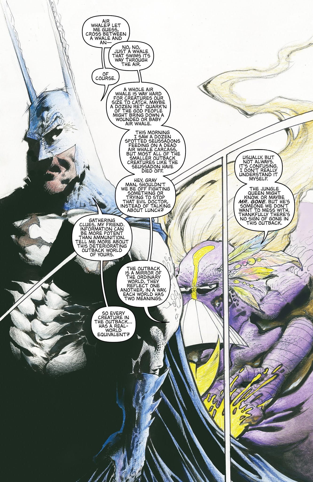 Read online Batman/The Maxx: Arkham Dreams comic -  Issue #1 - 10