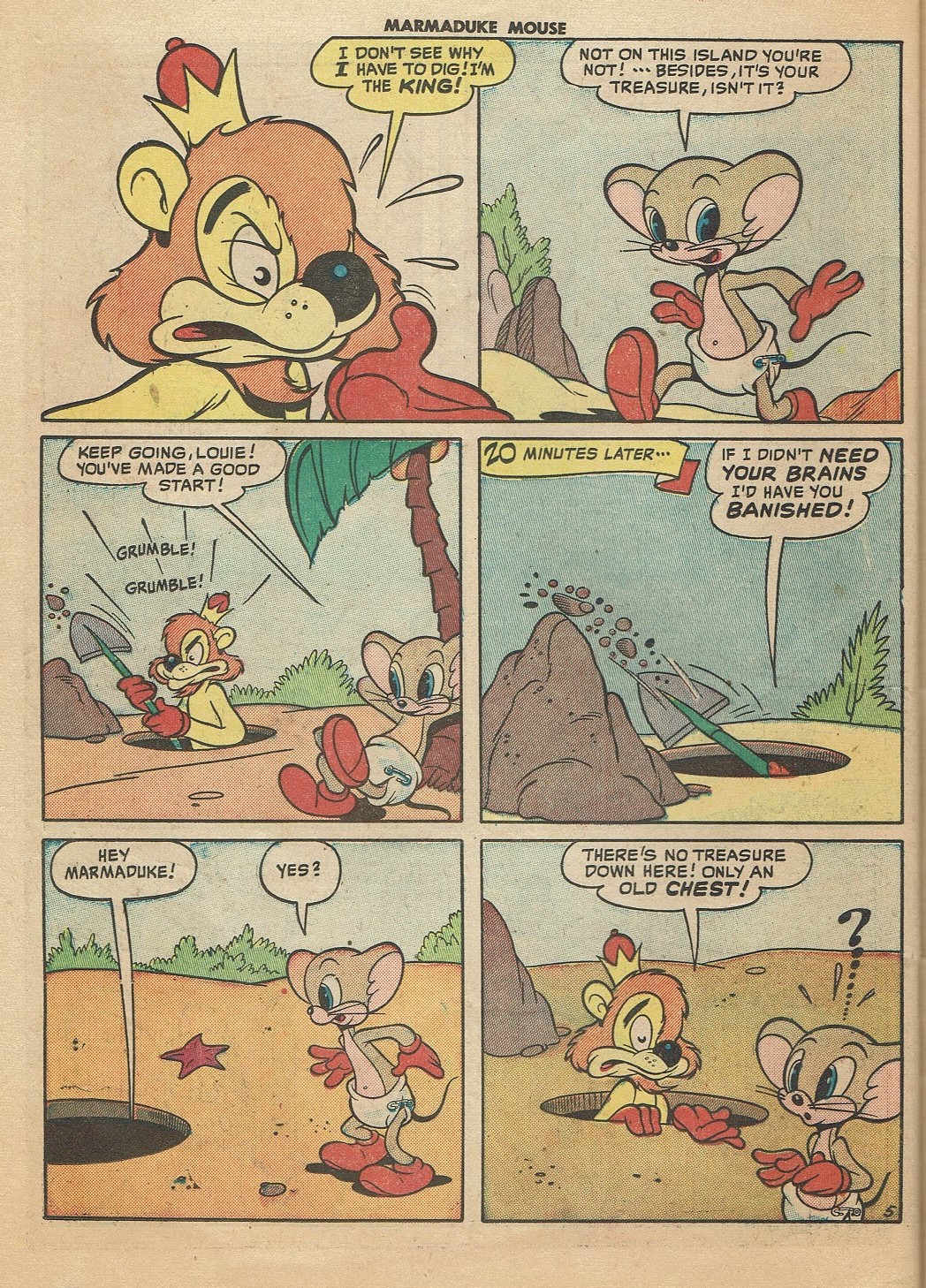 Read online Marmaduke Mouse comic -  Issue #22 - 36
