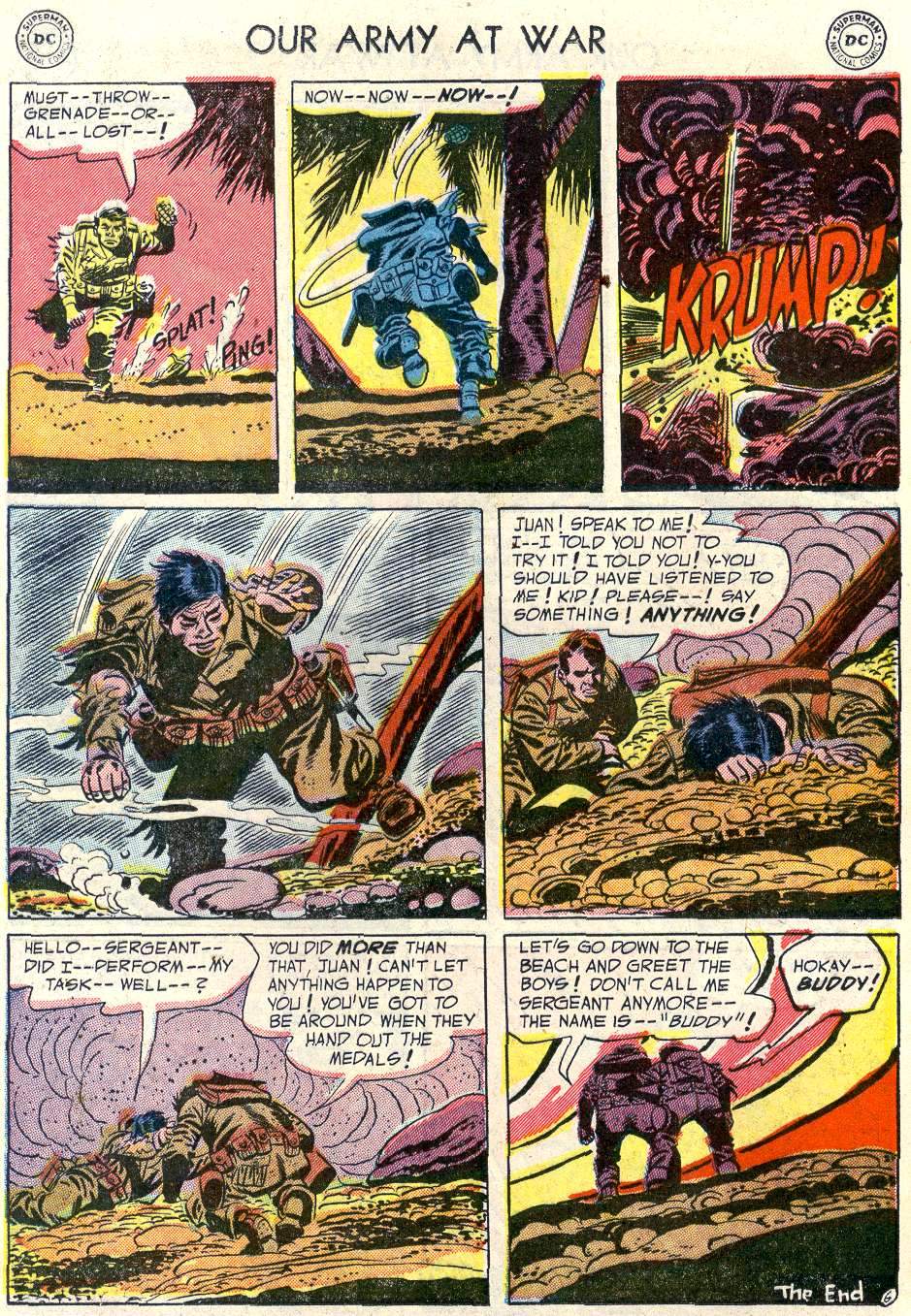 Read online Our Army at War (1952) comic -  Issue #11 - 16