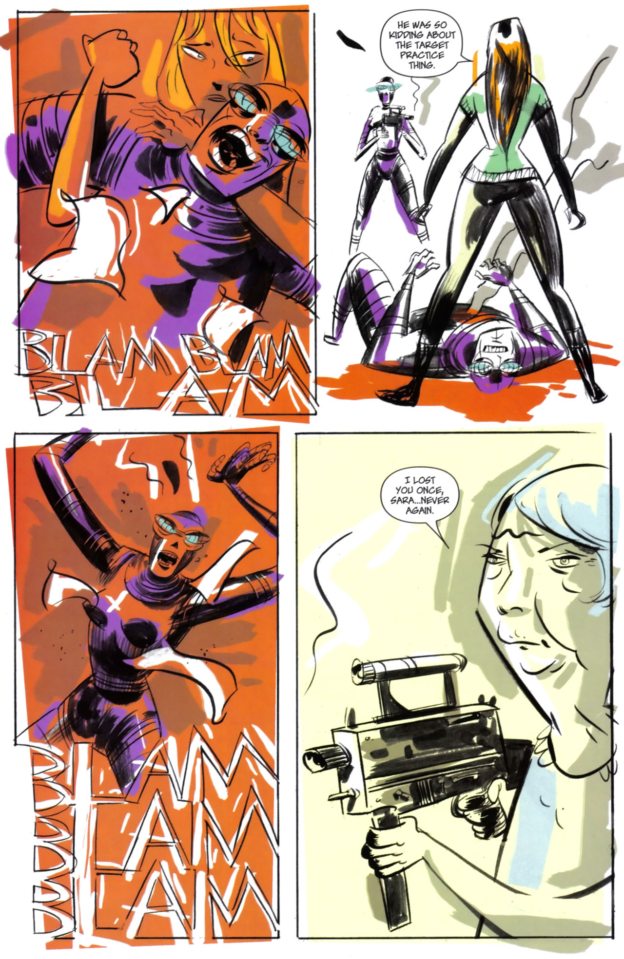 Read online Killing Girl comic -  Issue #3 - 27