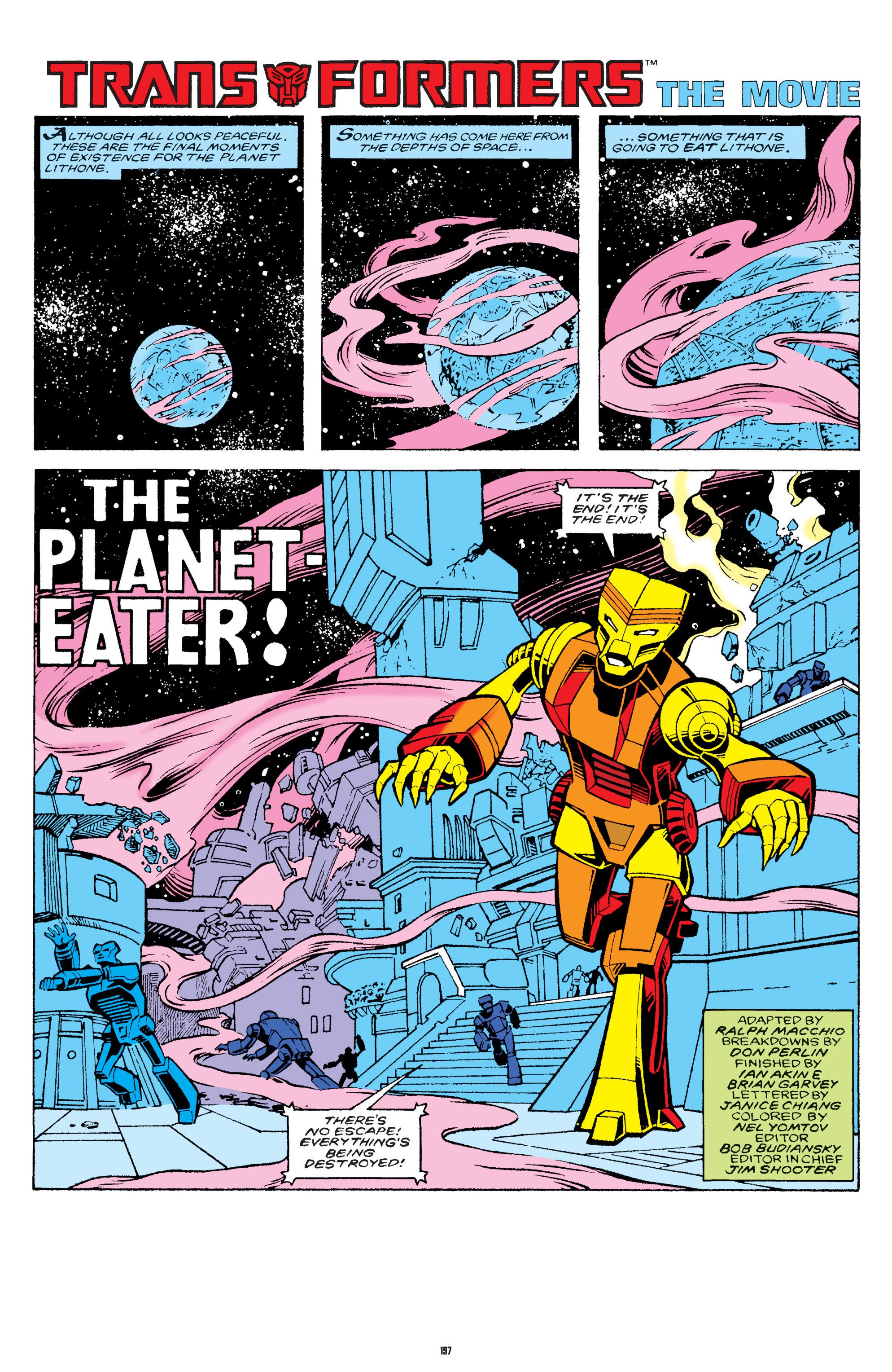 Read online The Transformers Classics comic -  Issue # TPB 7 - 196