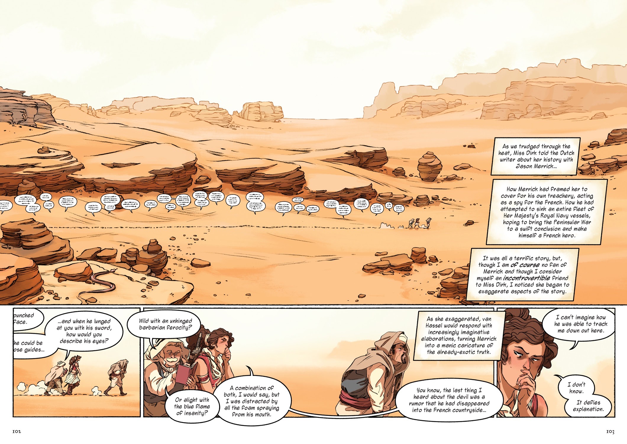 Read online Delilah Dirk and the Pillars of Hercules comic -  Issue # TPB (Part 2) - 3